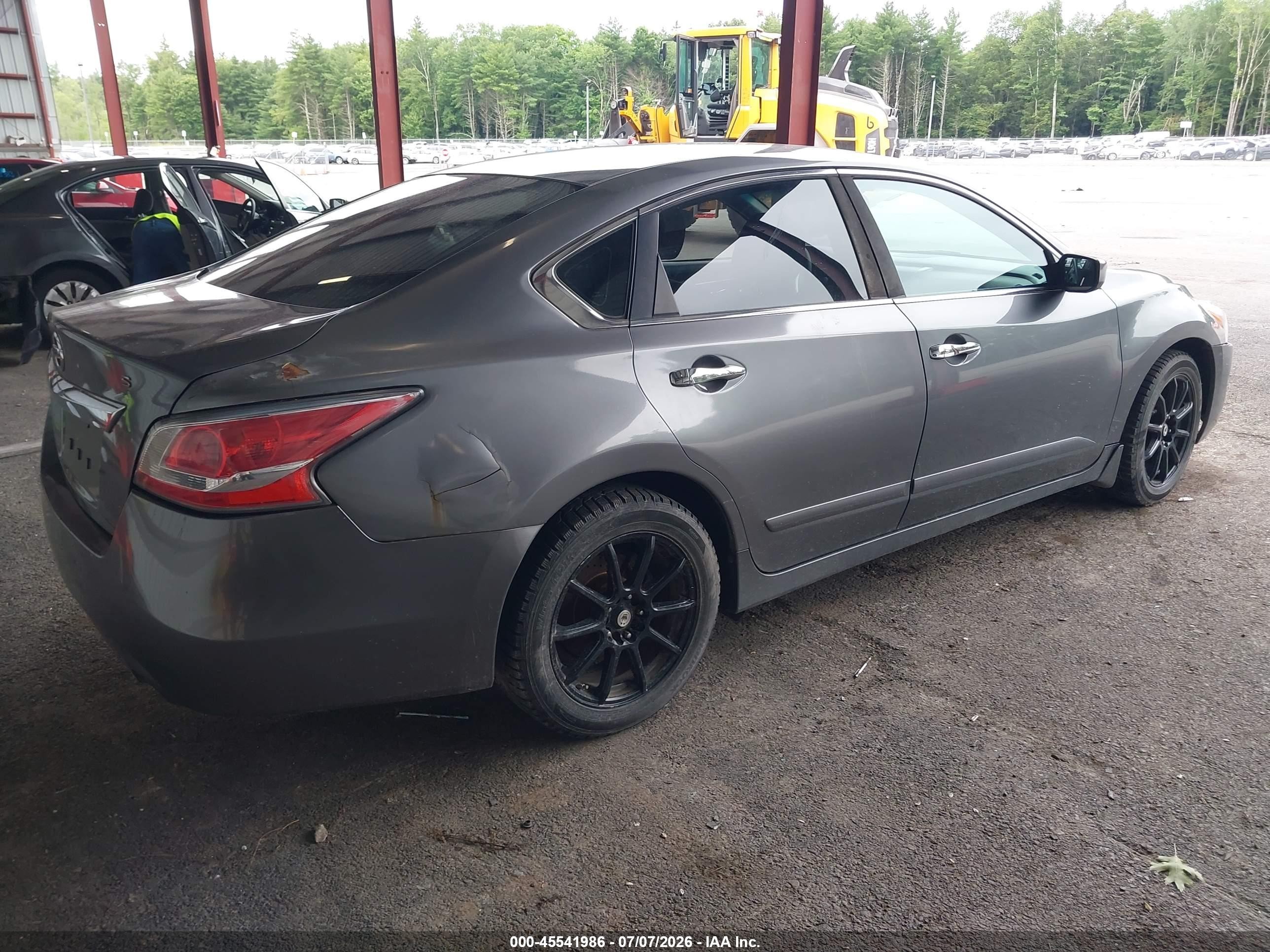 2015 Nissan Altima 2.5 S Gray vin: 1N4AL3APXFN921555
