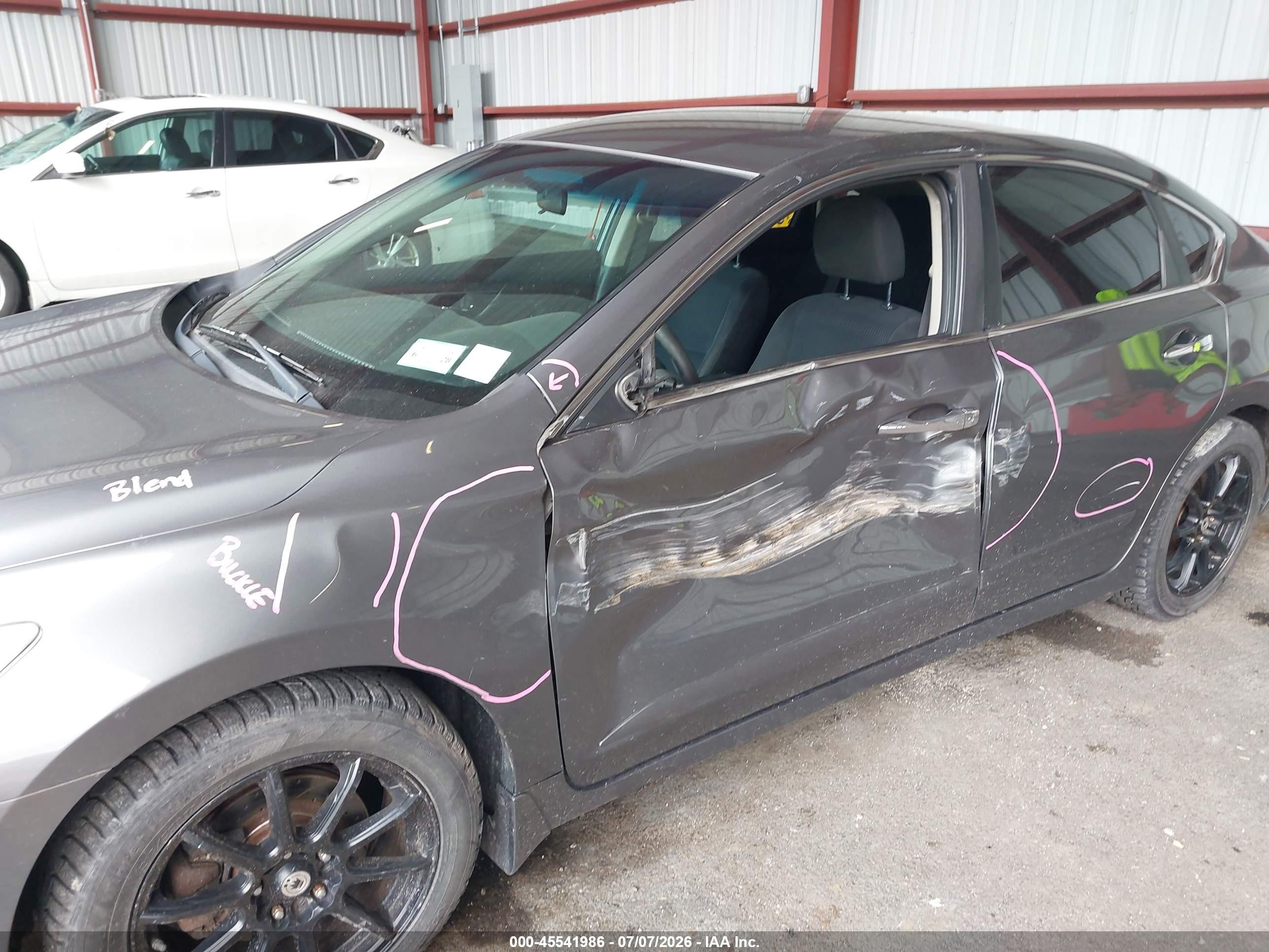 2015 Nissan Altima 2.5 S Gray vin: 1N4AL3APXFN921555