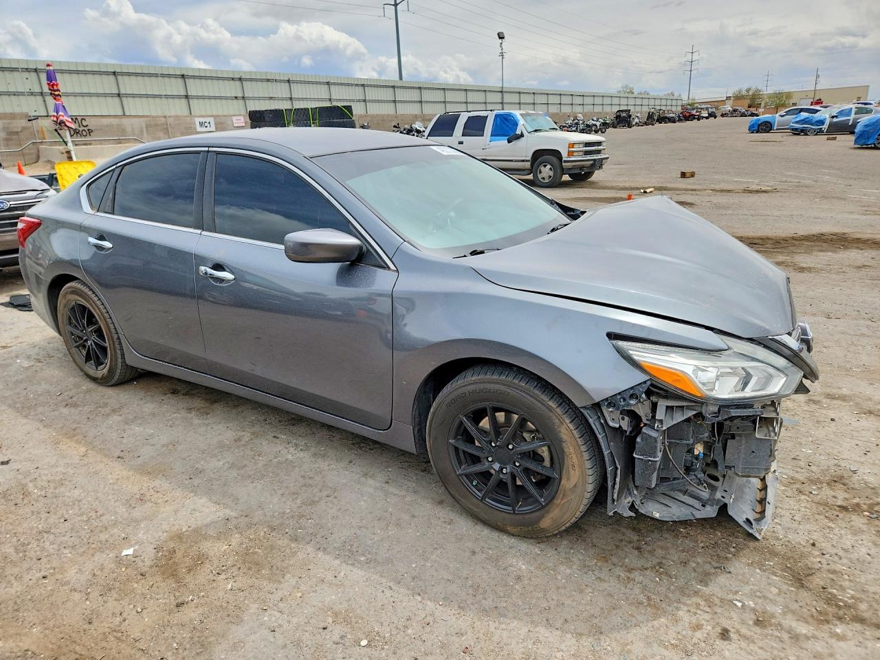 2016 Nissan Altima 2.5 S Gray vin: 1N4AL3APXGC132223