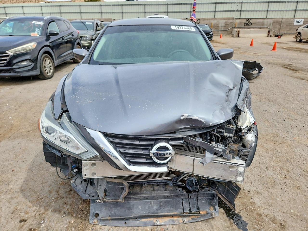 2016 Nissan Altima 2.5 S Gray vin: 1N4AL3APXGC132223