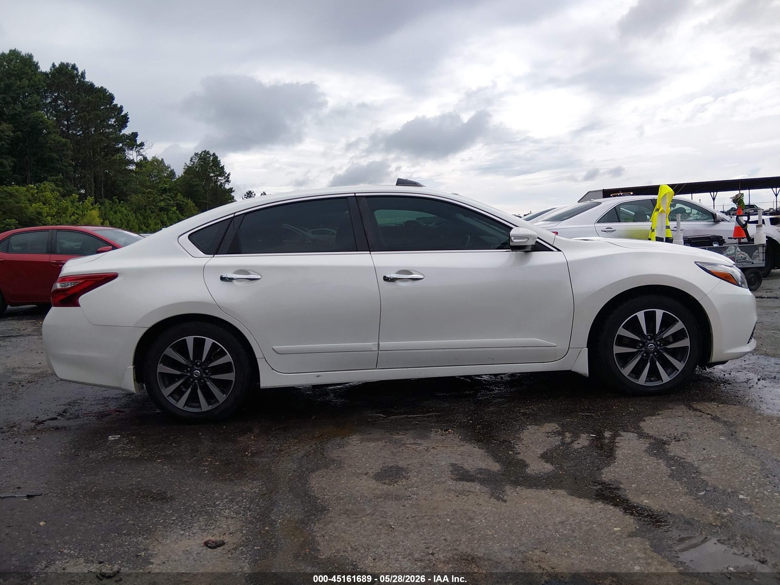 2016 Nissan Altima 2.5 Sl White vin: 1N4AL3APXGC201685