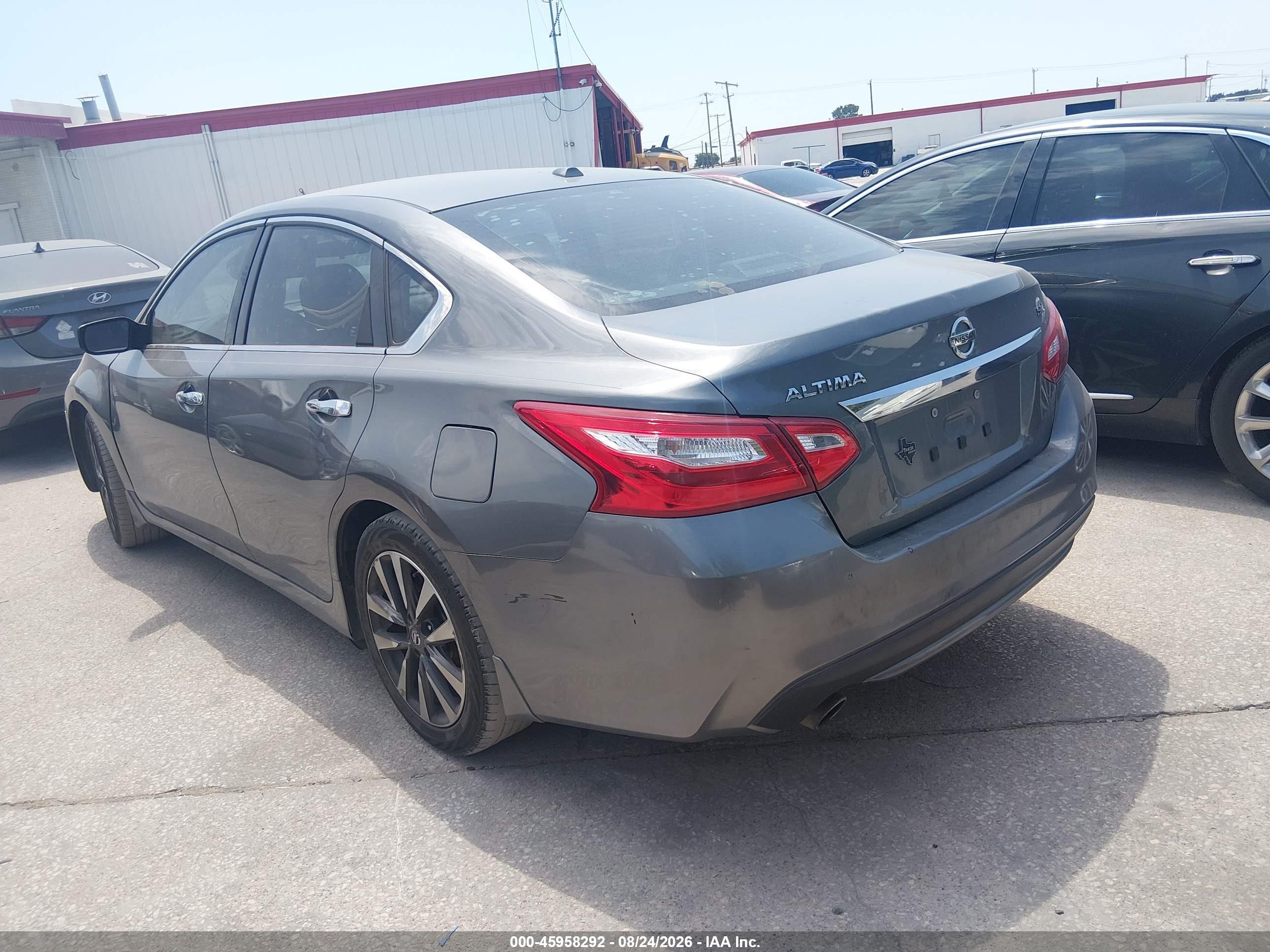 2016 Nissan Altima 2.5 Sv Gray vin: 1N4AL3APXGC240311