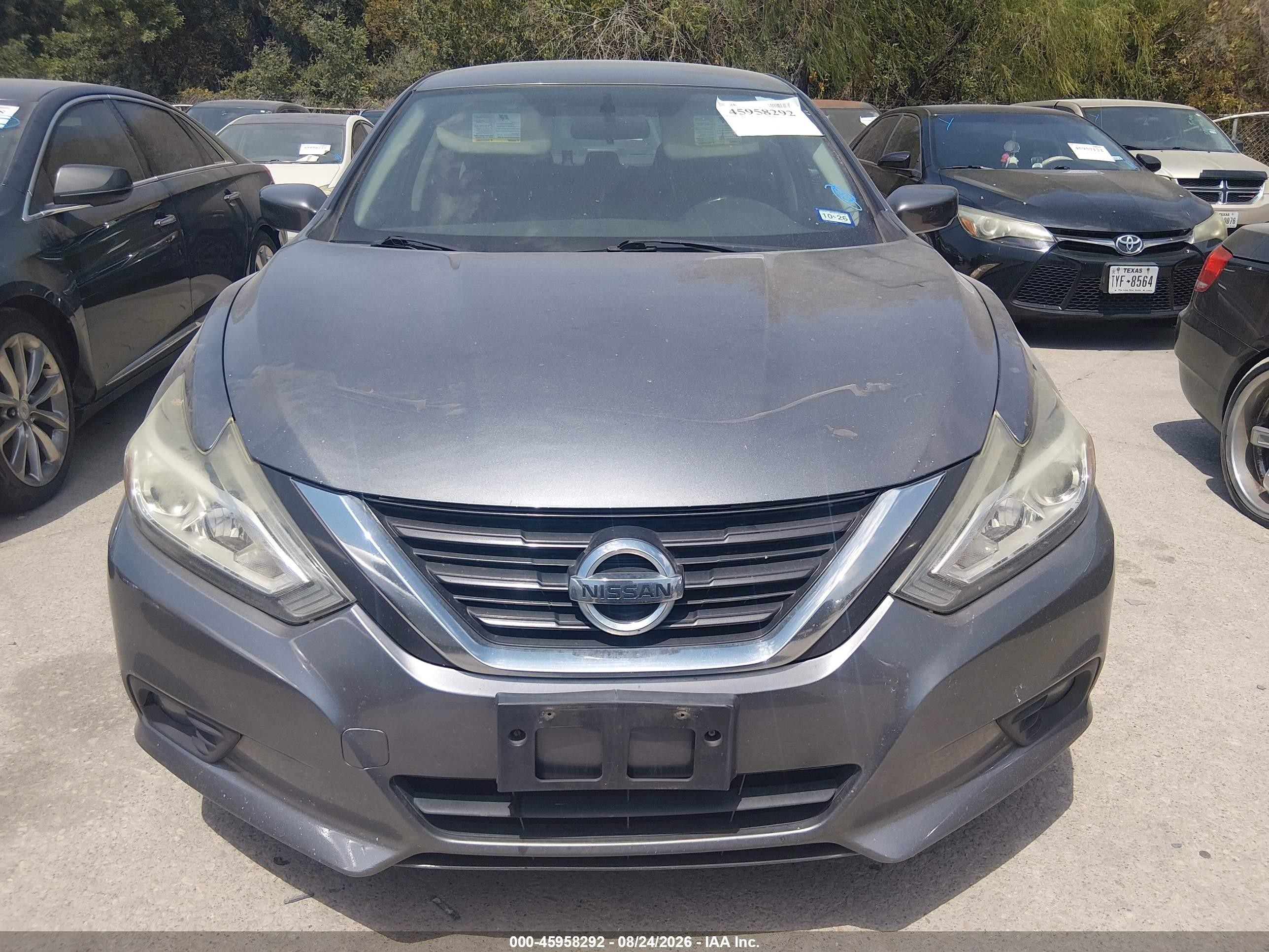 2016 Nissan Altima 2.5 Sv Gray vin: 1N4AL3APXGC240311