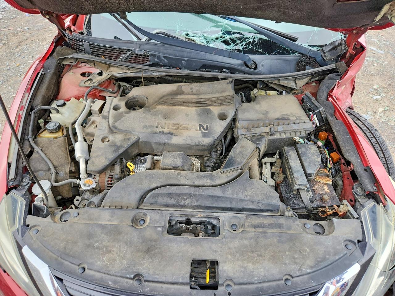 2017 Nissan Altima Maroon vin: 1N4AL3APXHC136564