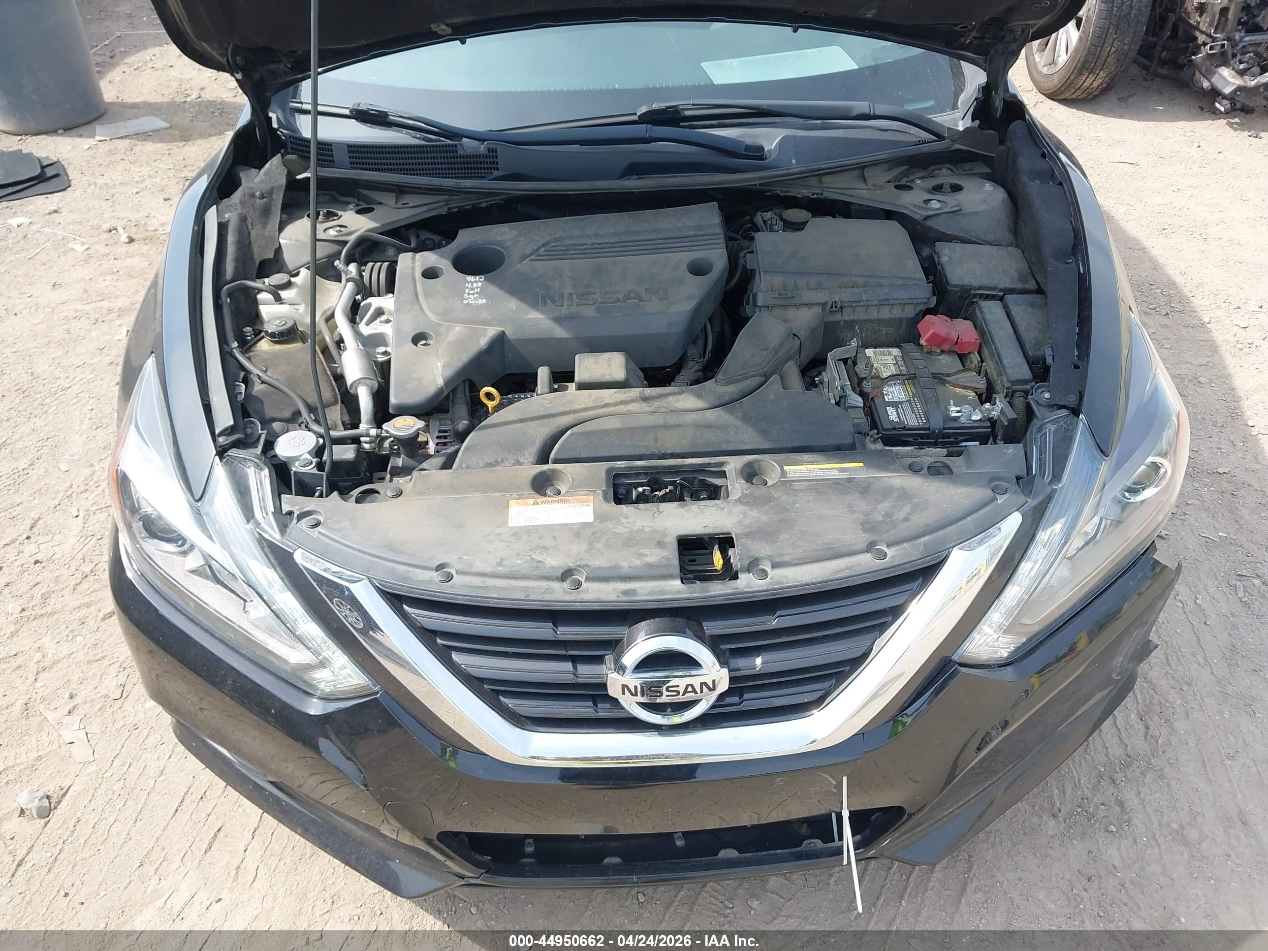 2017 Nissan Altima 2.5 Sr Черный vin: 1N4AL3APXHC174859