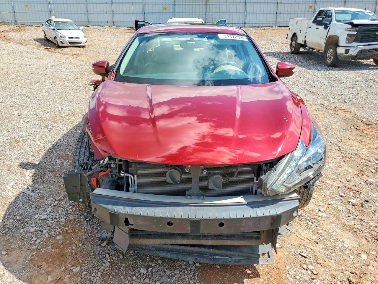 2017 Nissan Altima 2.5 Sl Red vin: 1N4AL3APXHC241184