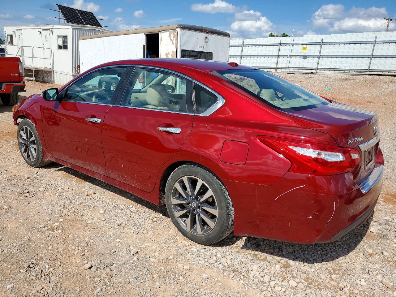 2017 Nissan Altima 2.5 Sl Red vin: 1N4AL3APXHC241184