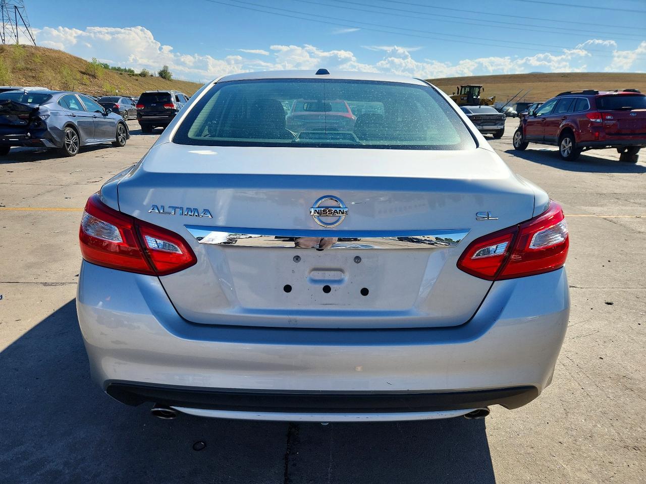 2017 Nissan Altima 2.5 Sl Серебряный vin: 1N4AL3APXHC242190