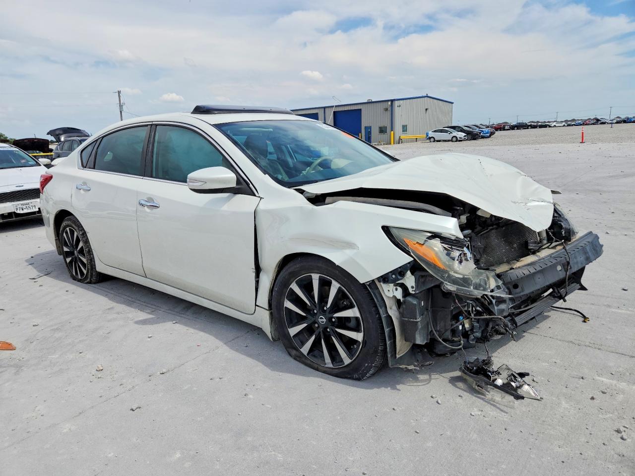 2017 Nissan Altima 2.5 Sl Белый vin: 1N4AL3APXHC493968