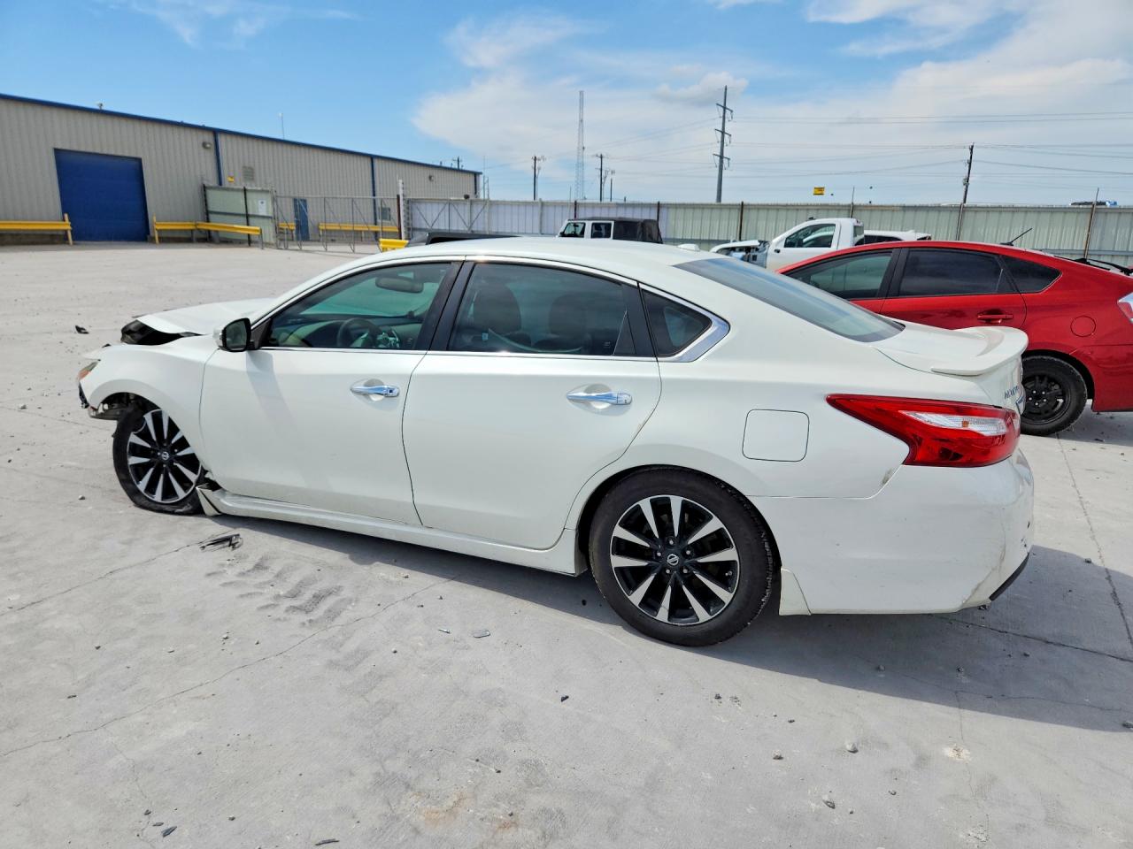 2017 Nissan Altima 2.5 Sl Белый vin: 1N4AL3APXHC493968