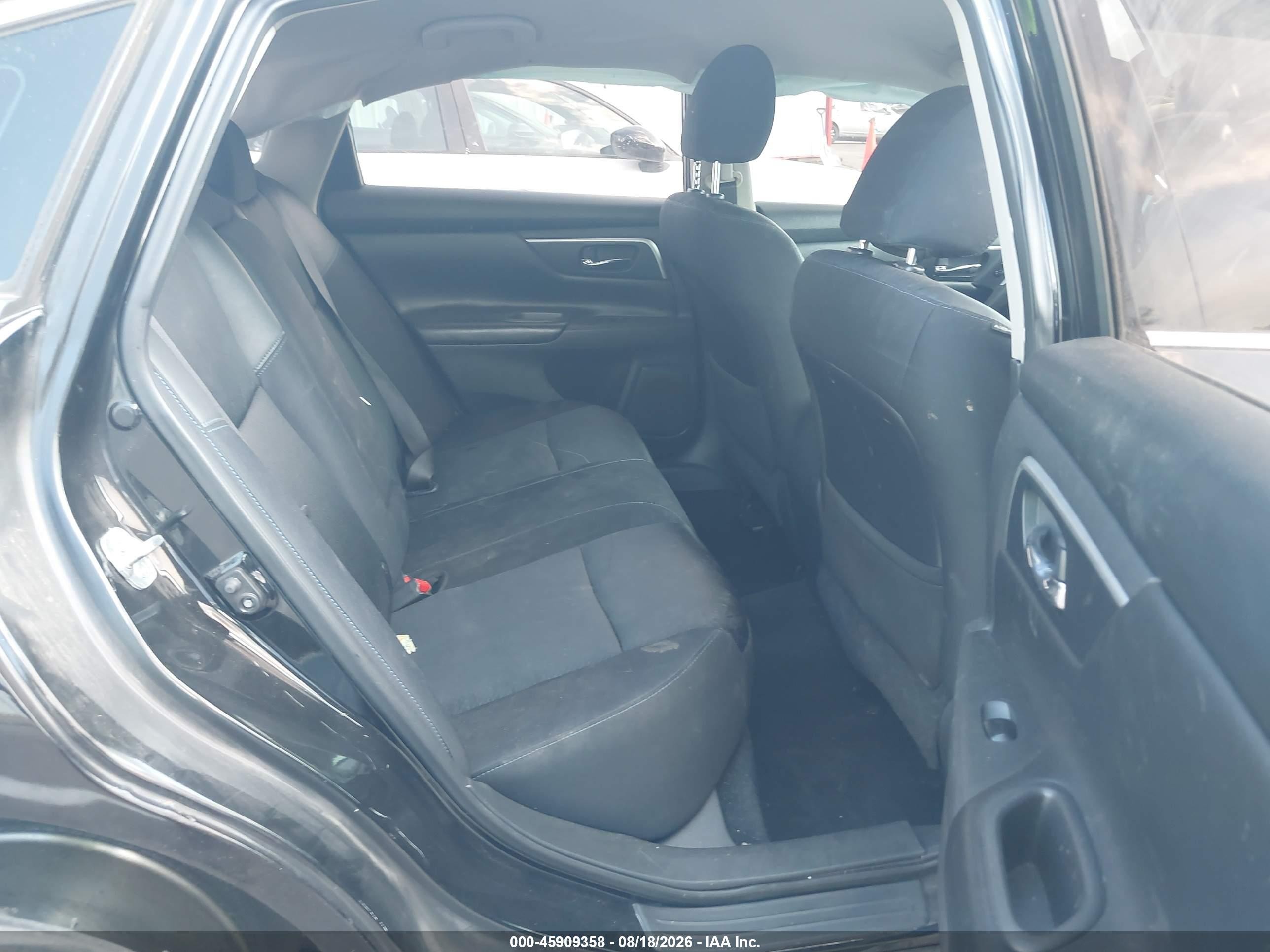 2017 Nissan Altima 2.5 Sr Черный vin: 1N4AL3APXHC496272