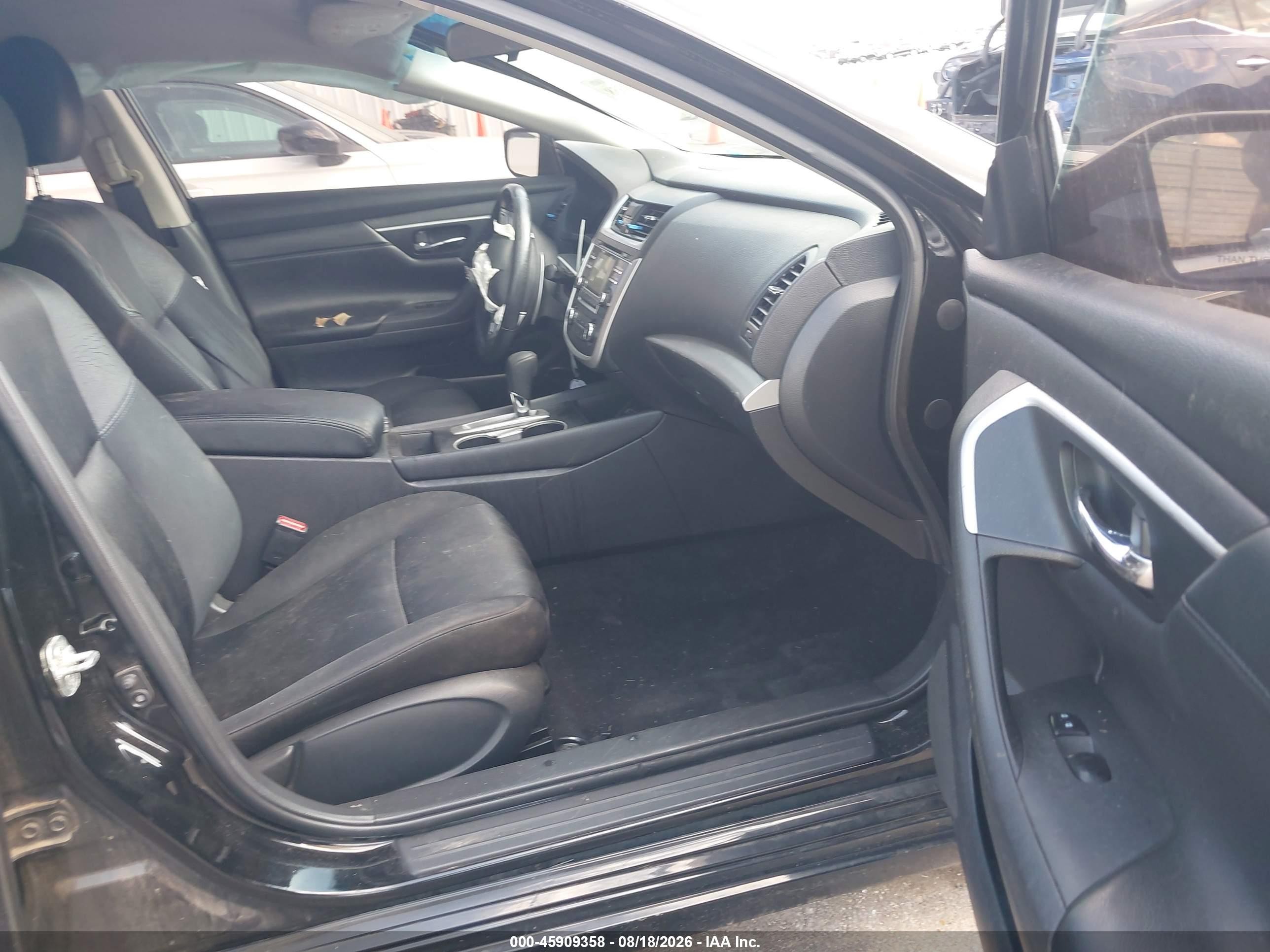 2017 Nissan Altima 2.5 Sr Черный vin: 1N4AL3APXHC496272