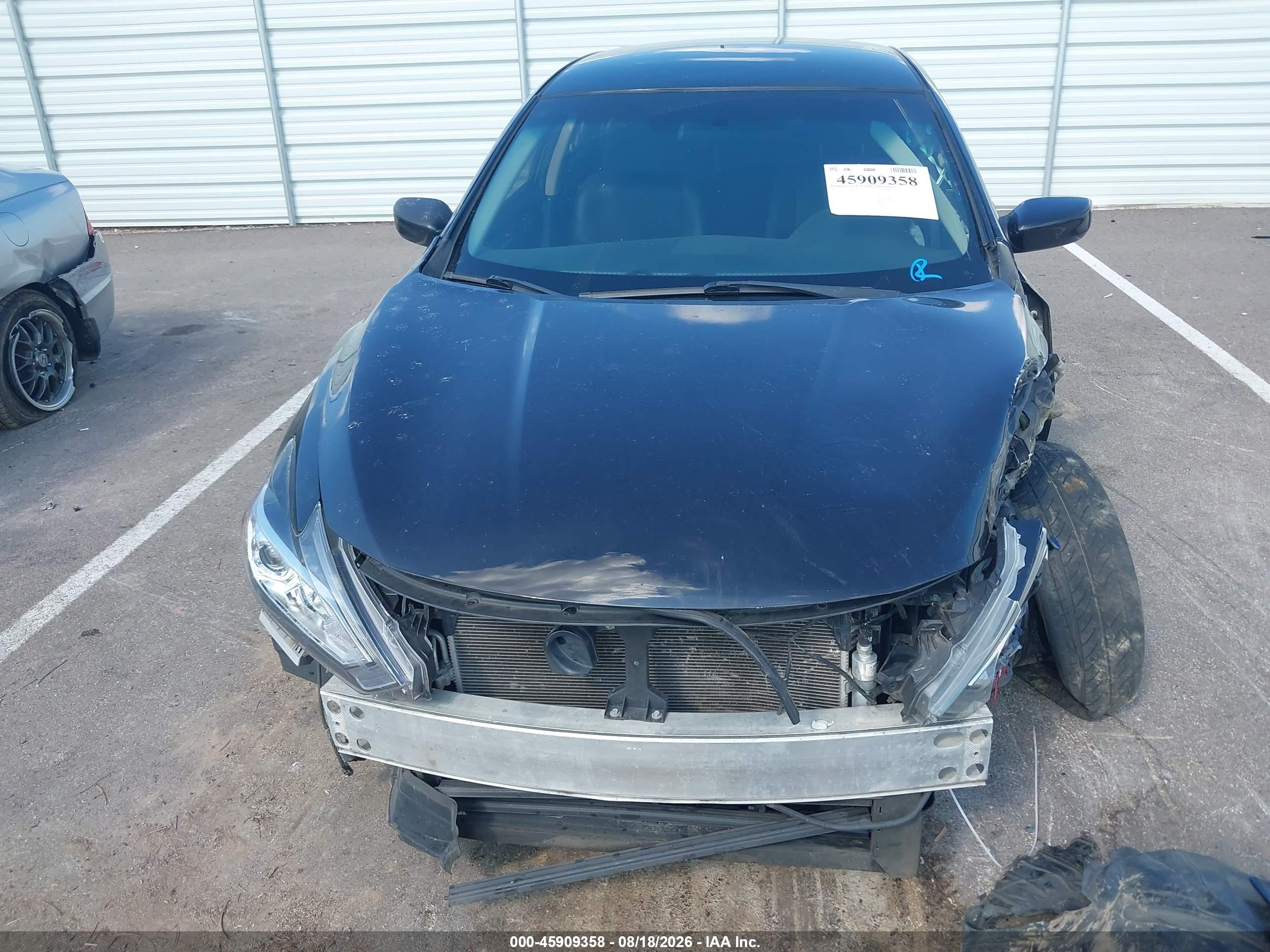 2017 Nissan Altima 2.5 Sr Черный vin: 1N4AL3APXHC496272