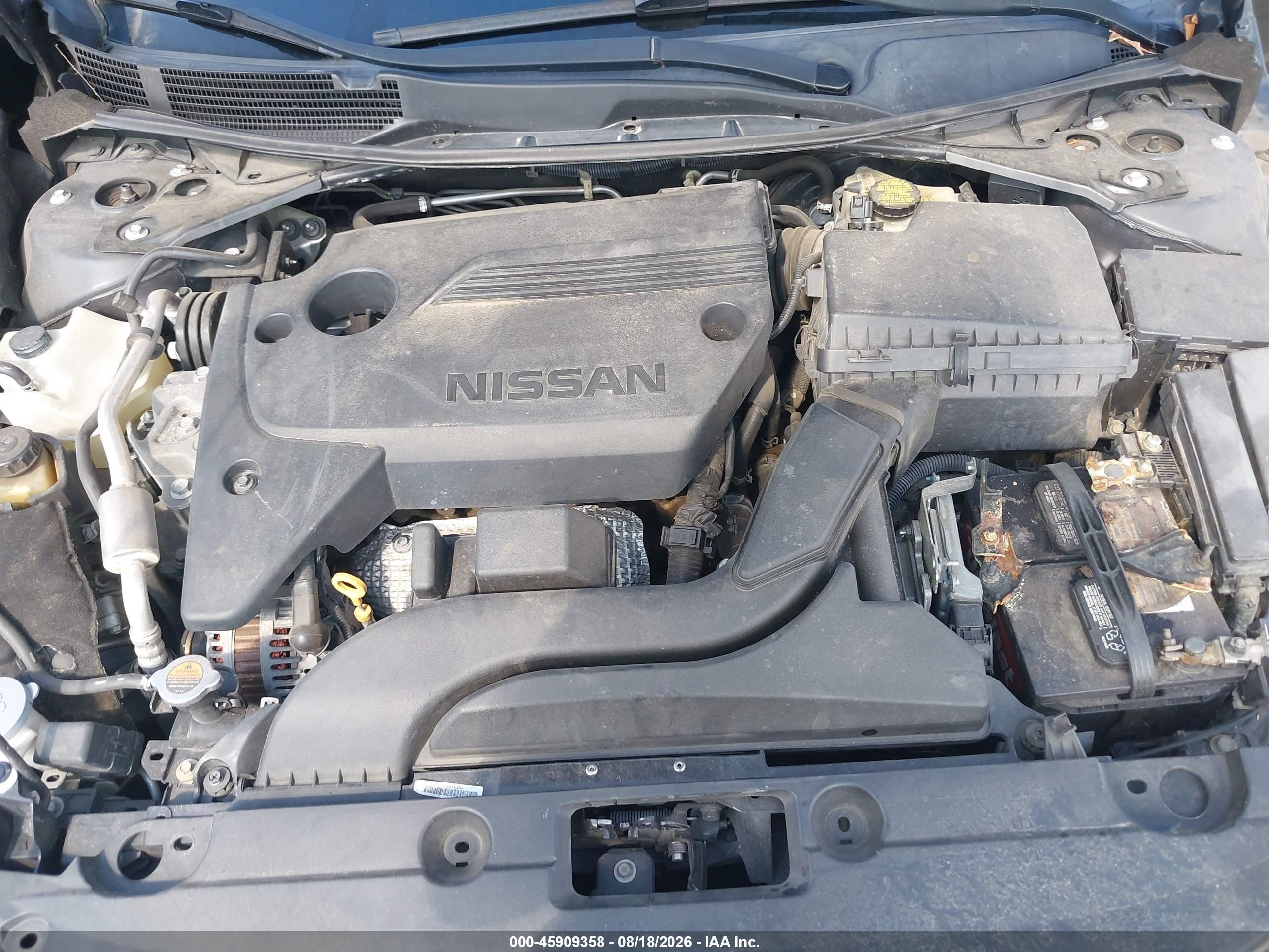 2017 Nissan Altima 2.5 Sr Черный vin: 1N4AL3APXHC496272