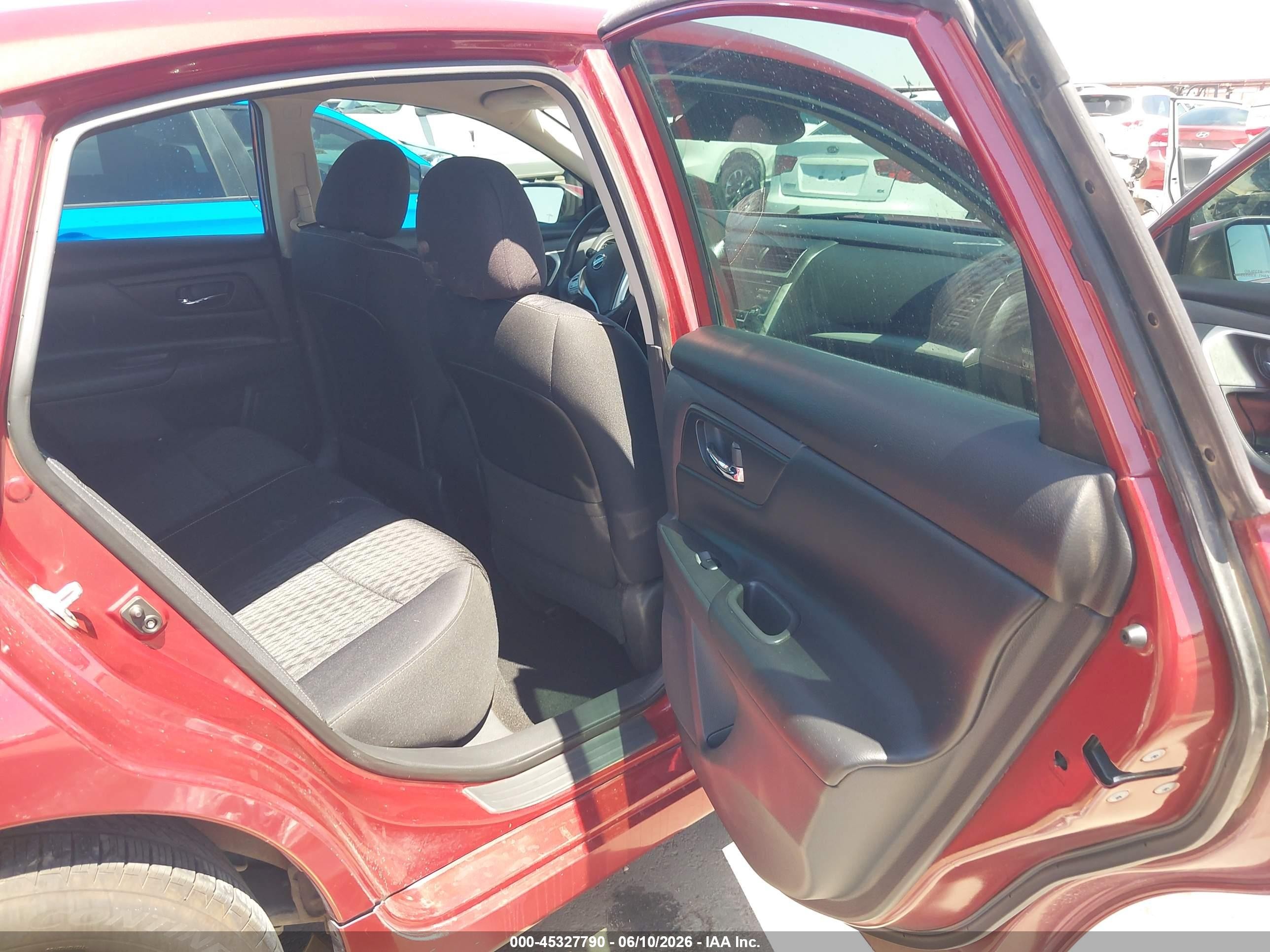 2017 Nissan Altima 2.5 S Red vin: 1N4AL3APXHN306314