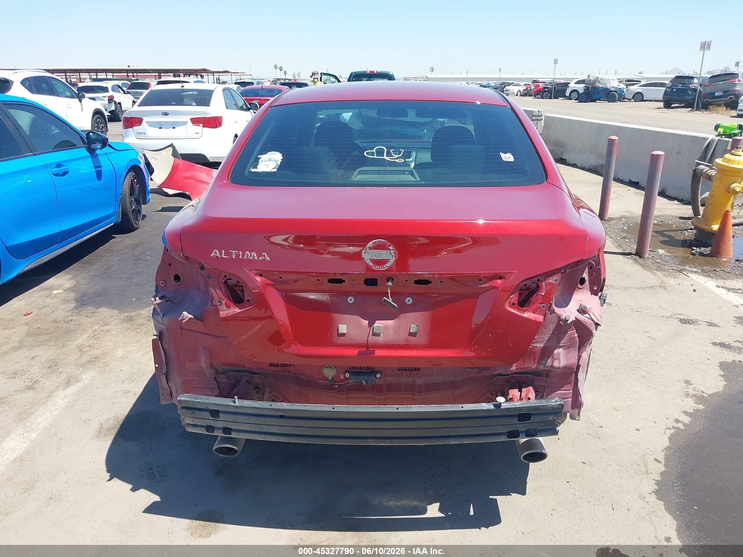 2017 Nissan Altima 2.5 S Red vin: 1N4AL3APXHN306314