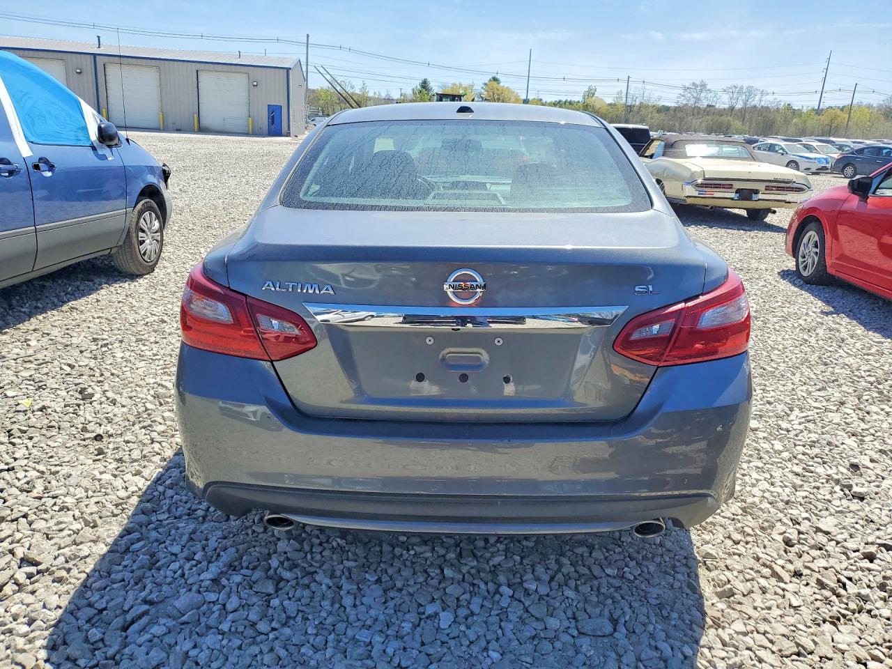 2018 Nissan Altima 2.5 Sl Gray vin: 1N4AL3APXJC173829