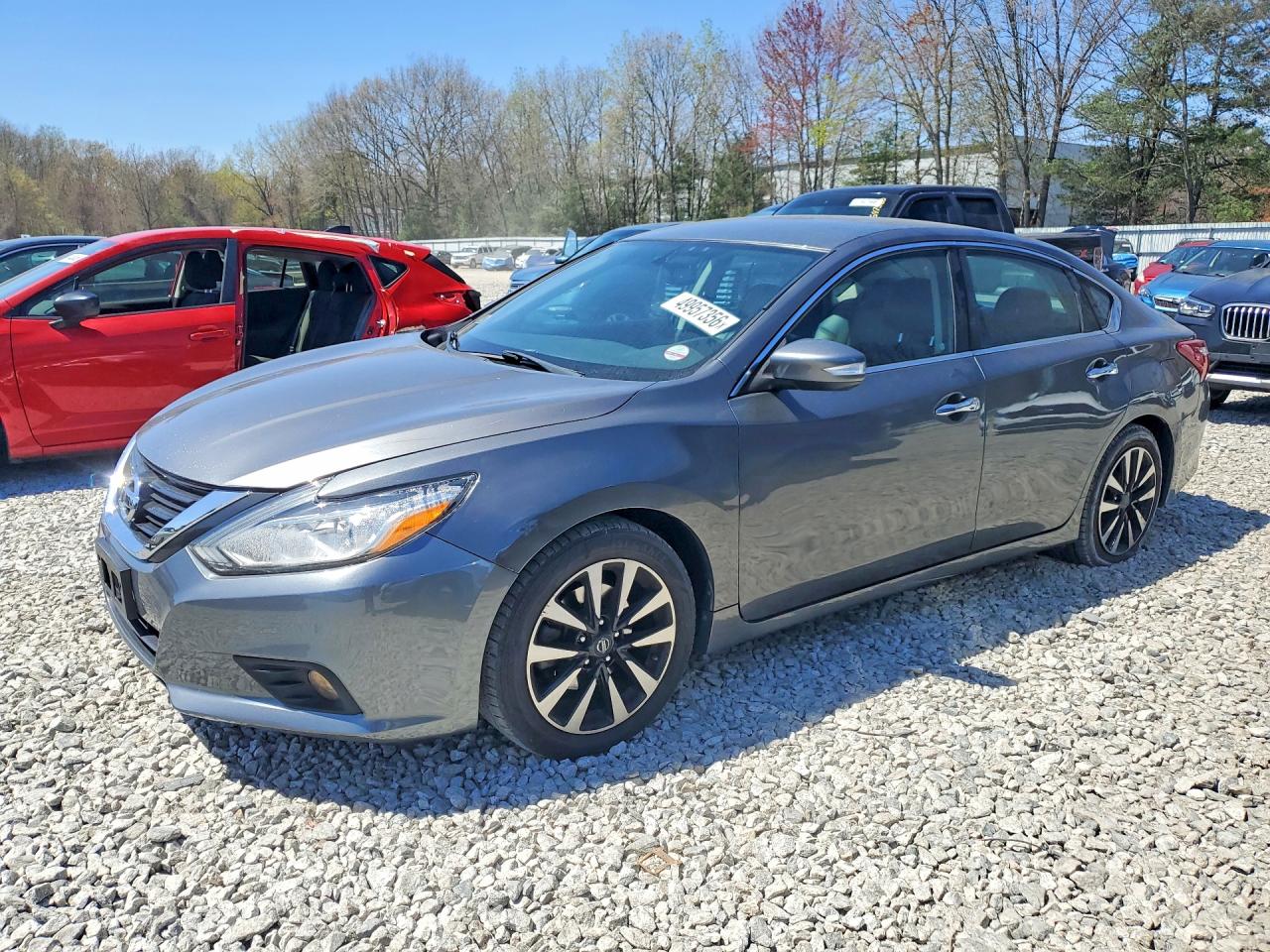 2018 Nissan Altima 2.5 Sl Gray vin: 1N4AL3APXJC173829