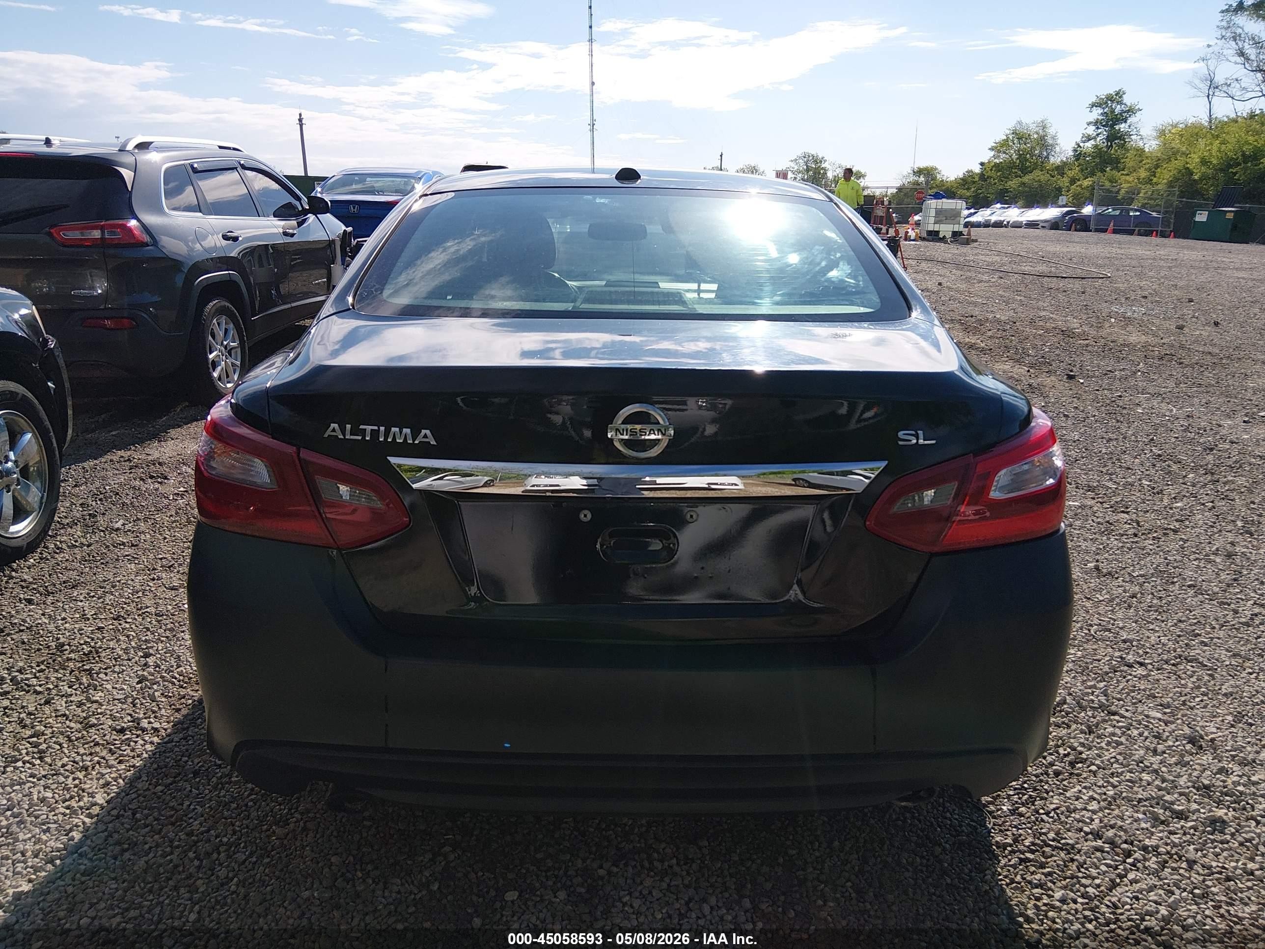 2018 Nissan Altima 2.5 Sl Черный vin: 1N4AL3APXJC182403