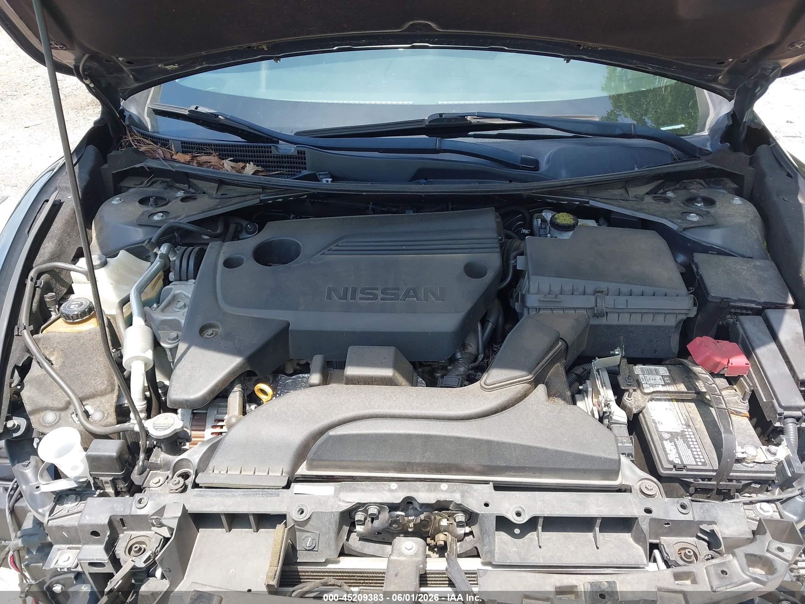 2018 Nissan Altima 2.5 Sr Black vin: 1N4AL3APXJC189240