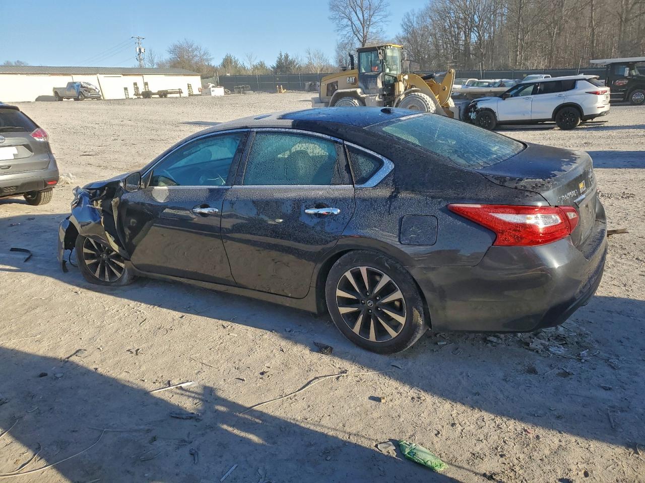 2018 Nissan Altima 2.5 White vin: 1N4AL3APXJC204903