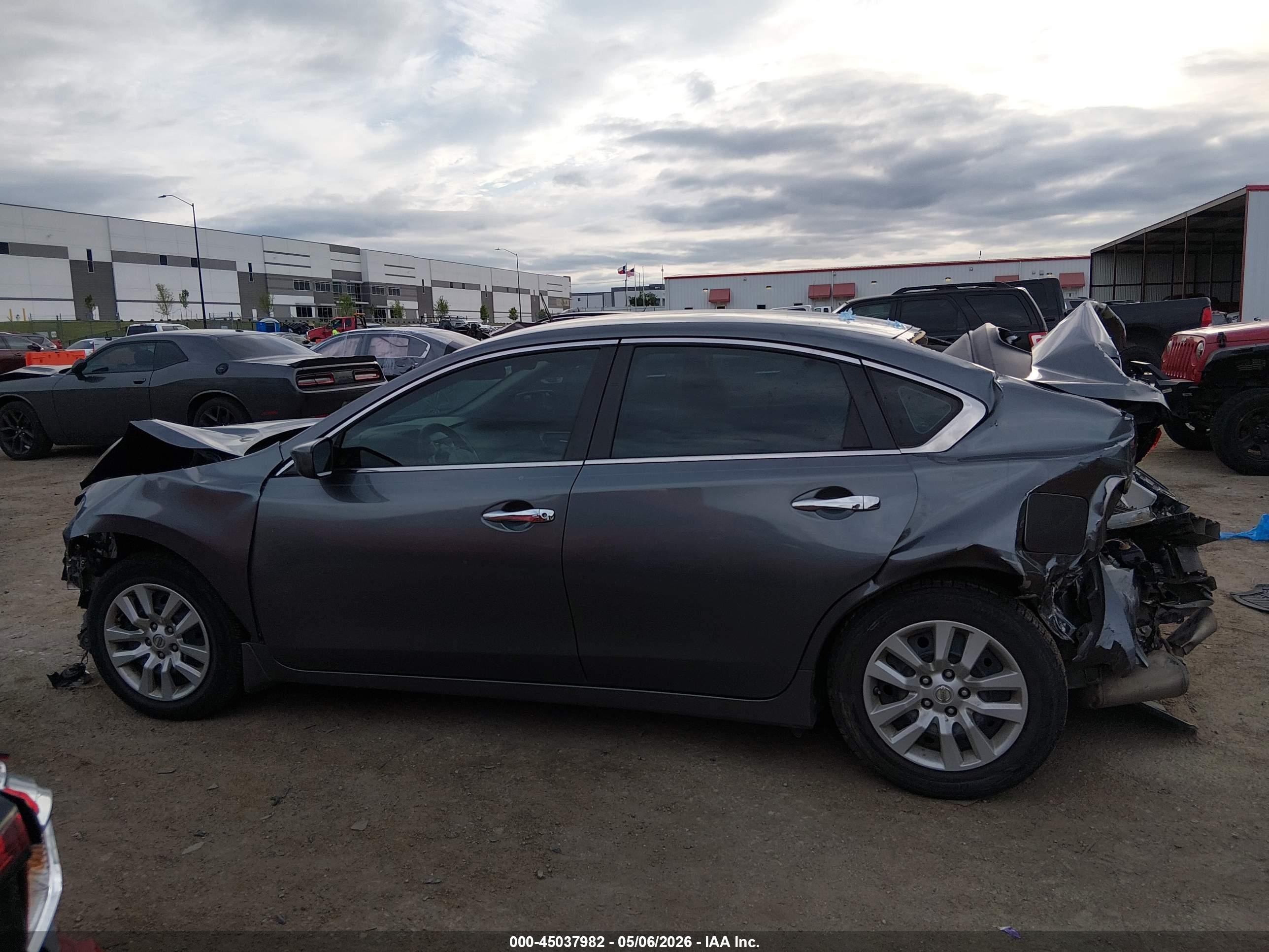 2018 Nissan Altima 2.5 S Gray vin: 1N4AL3APXJC232555