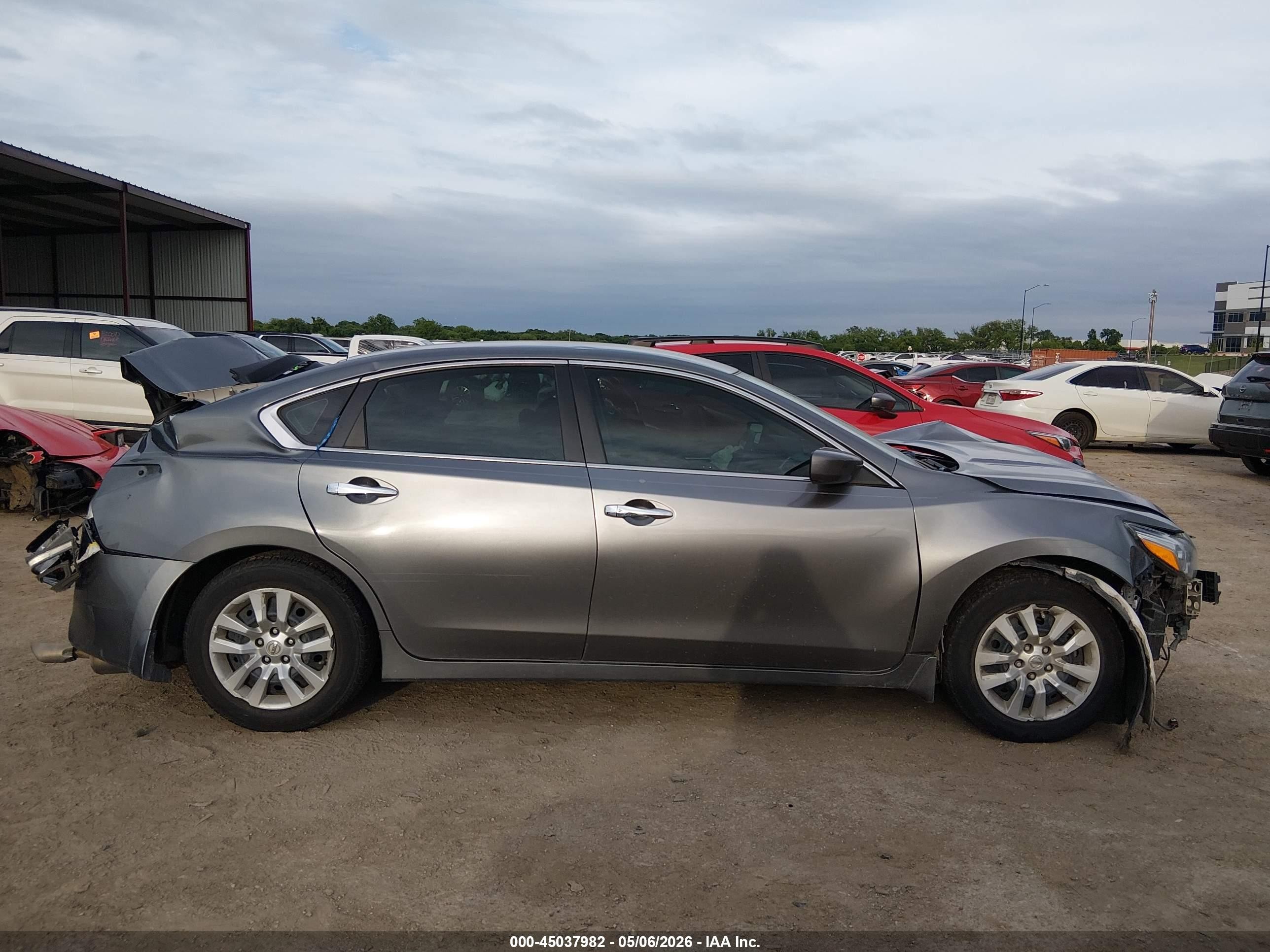 2018 Nissan Altima 2.5 S Gray vin: 1N4AL3APXJC232555