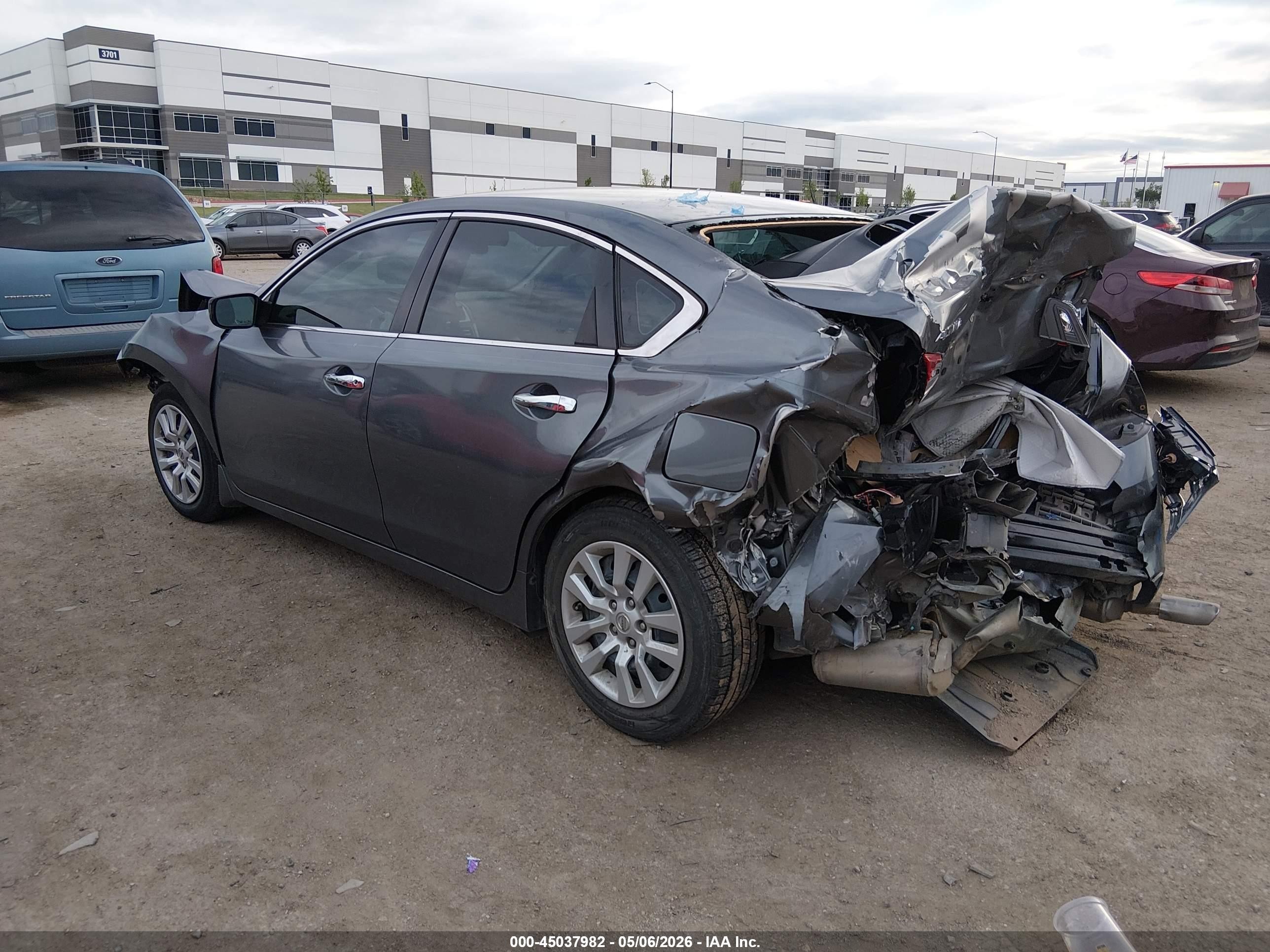 2018 Nissan Altima 2.5 S Gray vin: 1N4AL3APXJC232555