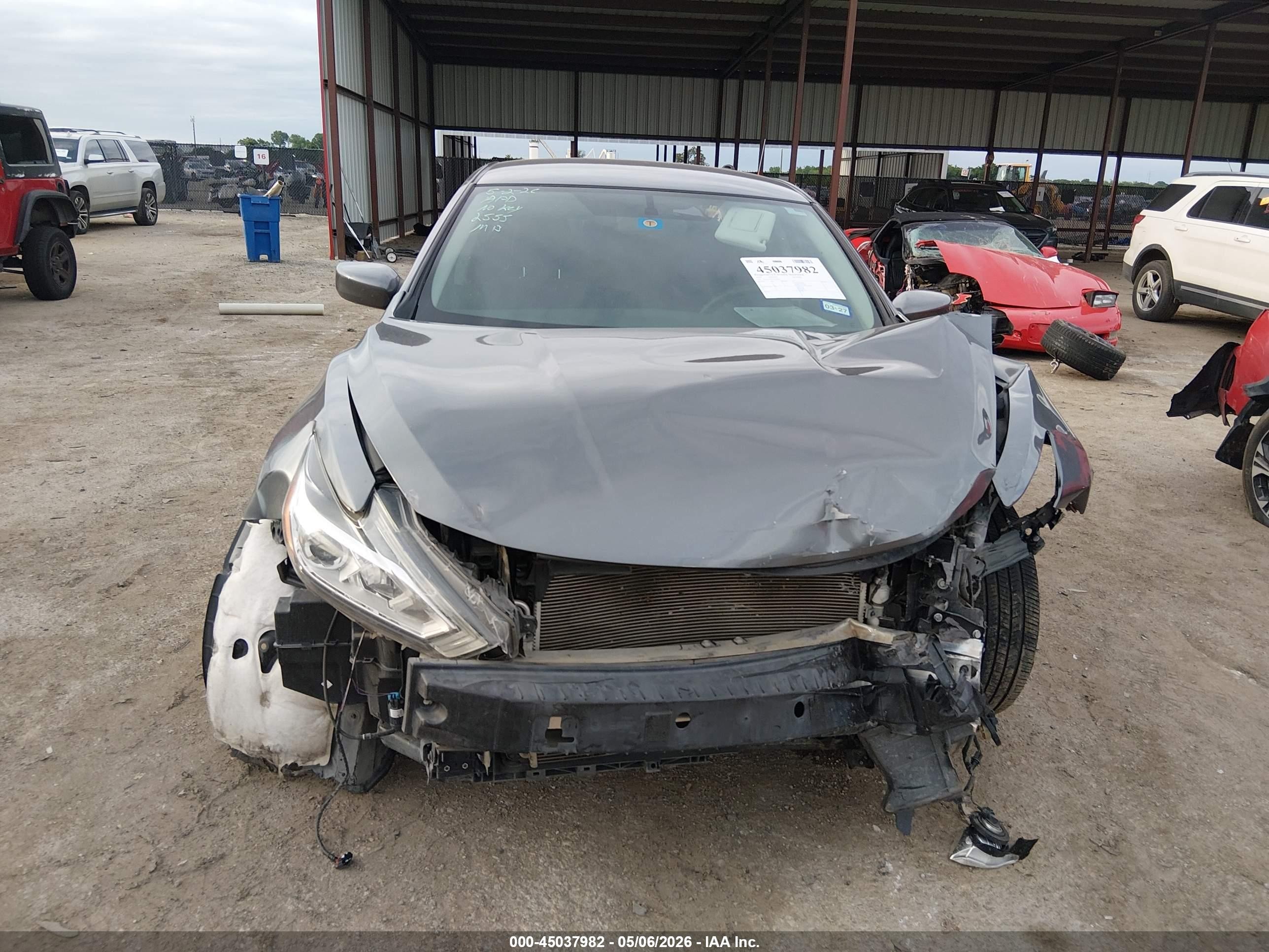 2018 Nissan Altima 2.5 S Gray vin: 1N4AL3APXJC232555