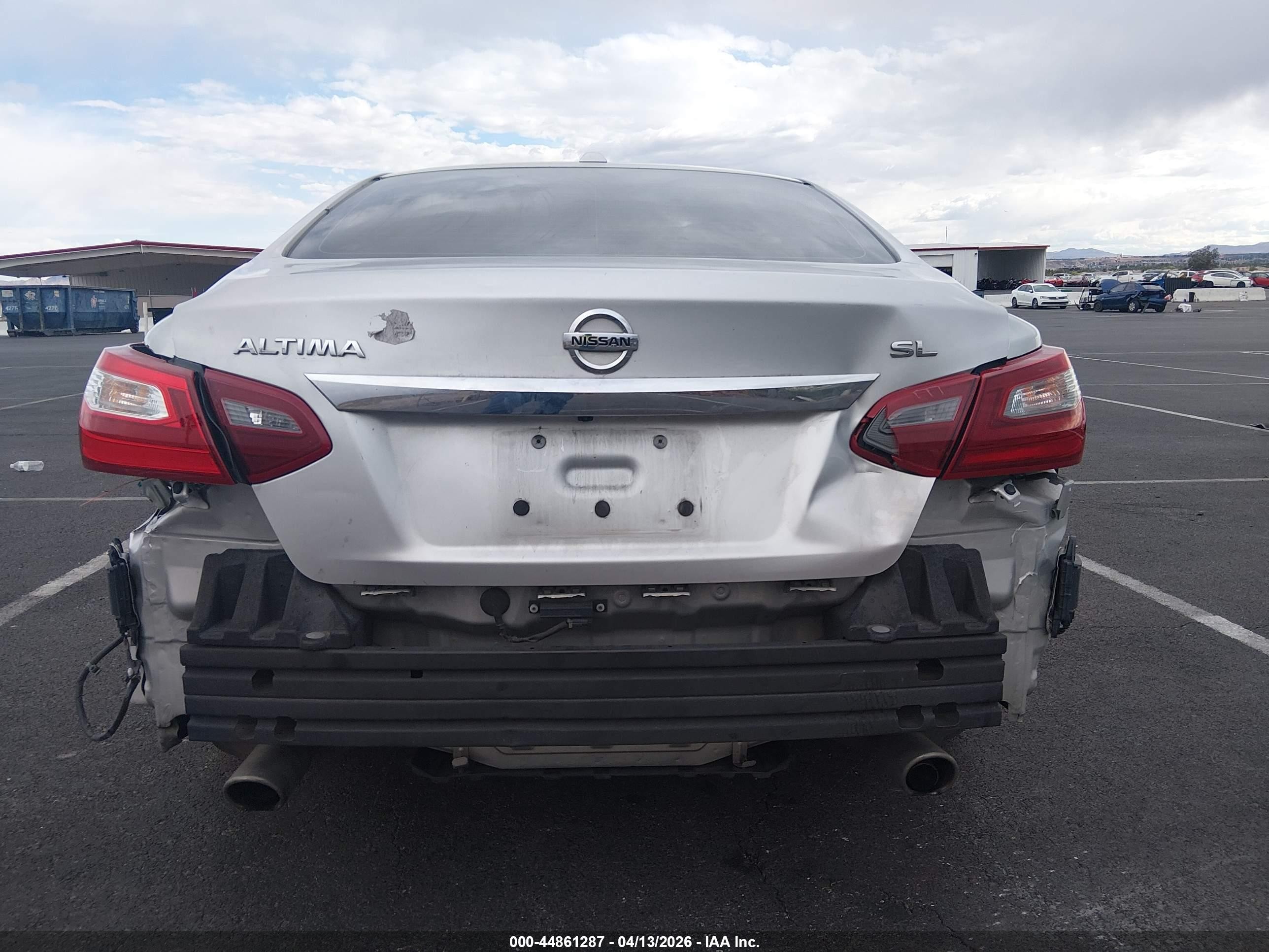 2018 Nissan Altima 2.5 Sl Серебряный vin: 1N4AL3APXJC251123