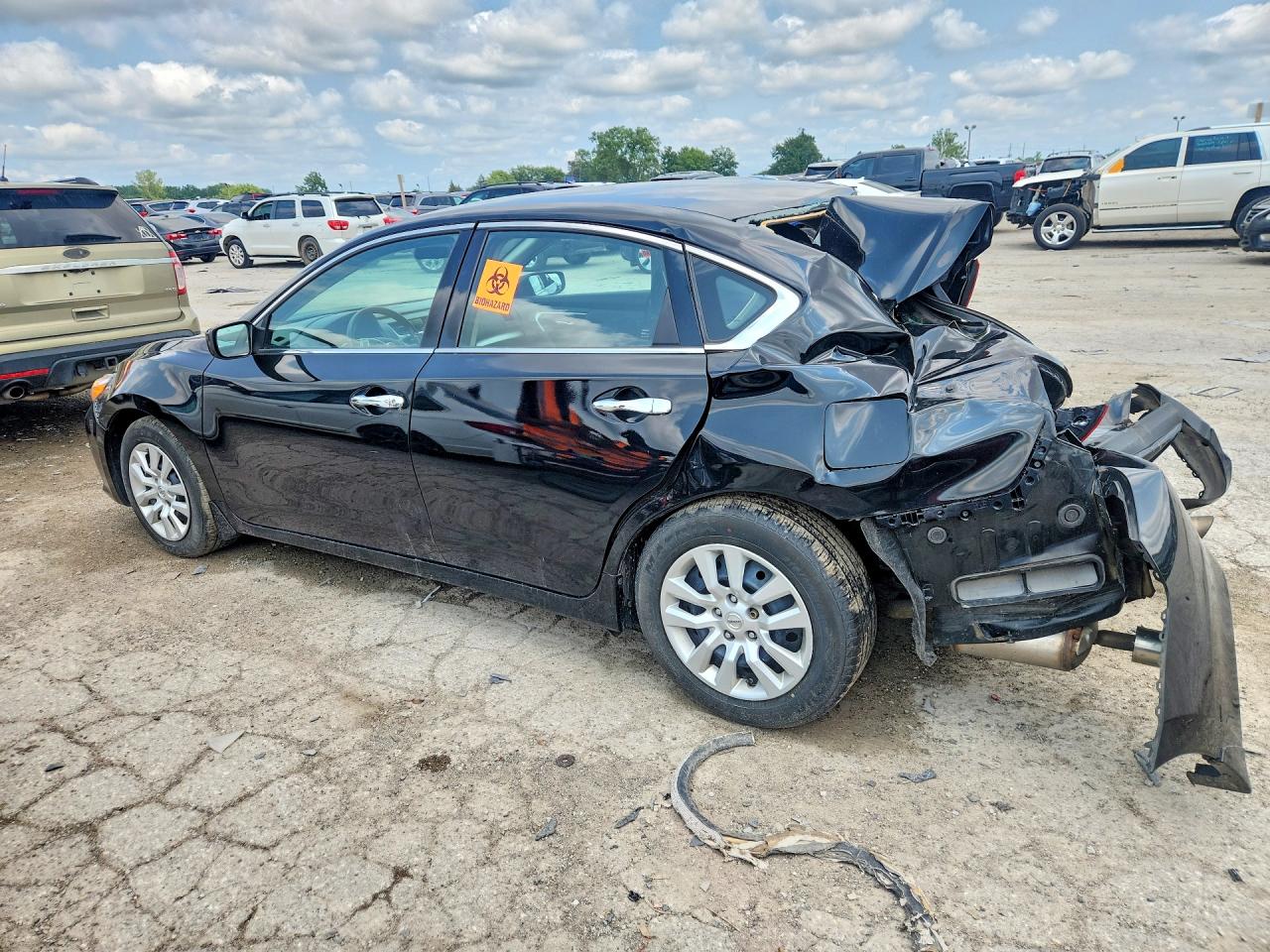 2018 Nissan Altima 2.5 S Черный vin: 1N4AL3APXJC478425