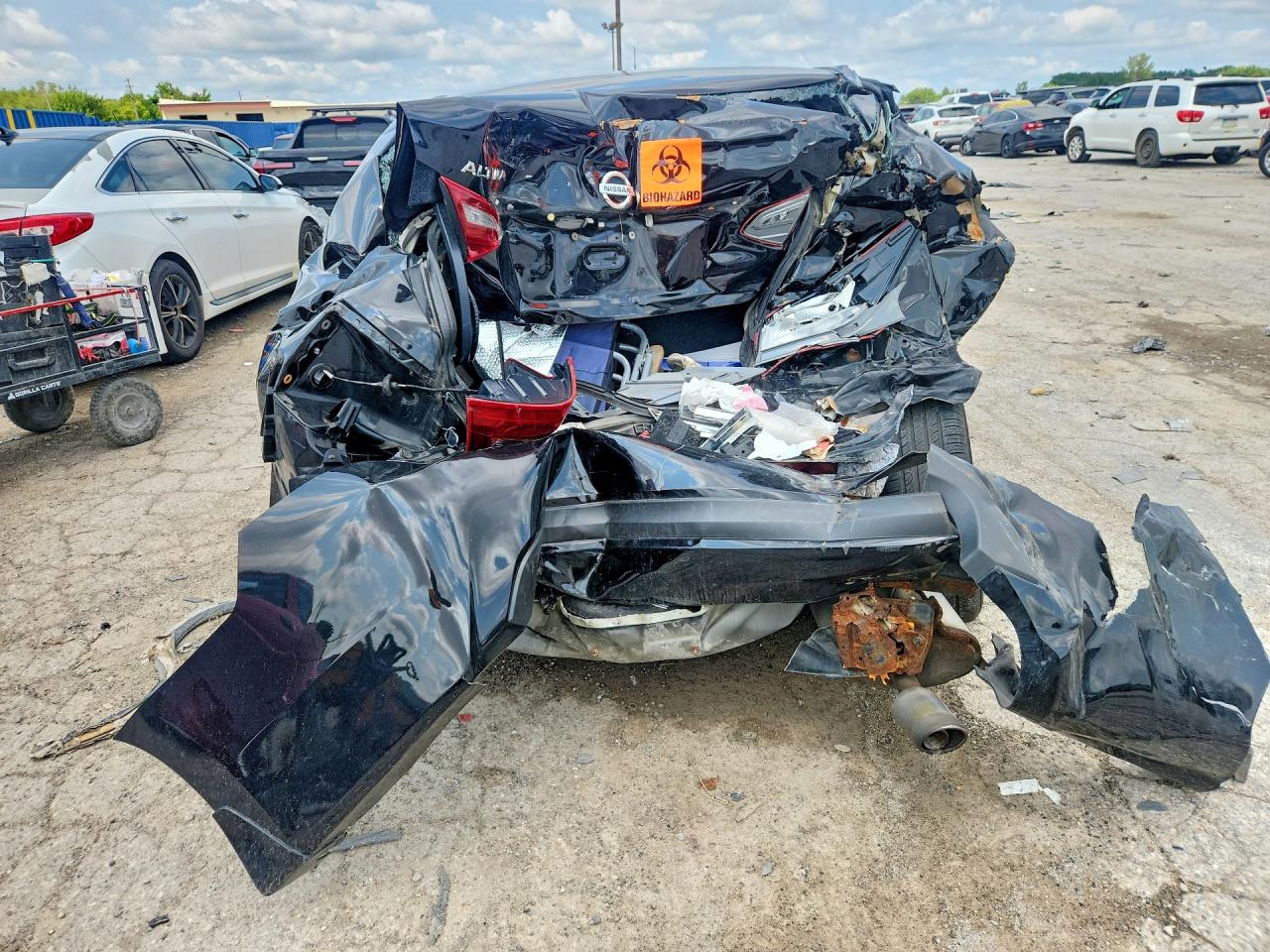 2018 Nissan Altima 2.5 S Черный vin: 1N4AL3APXJC478425