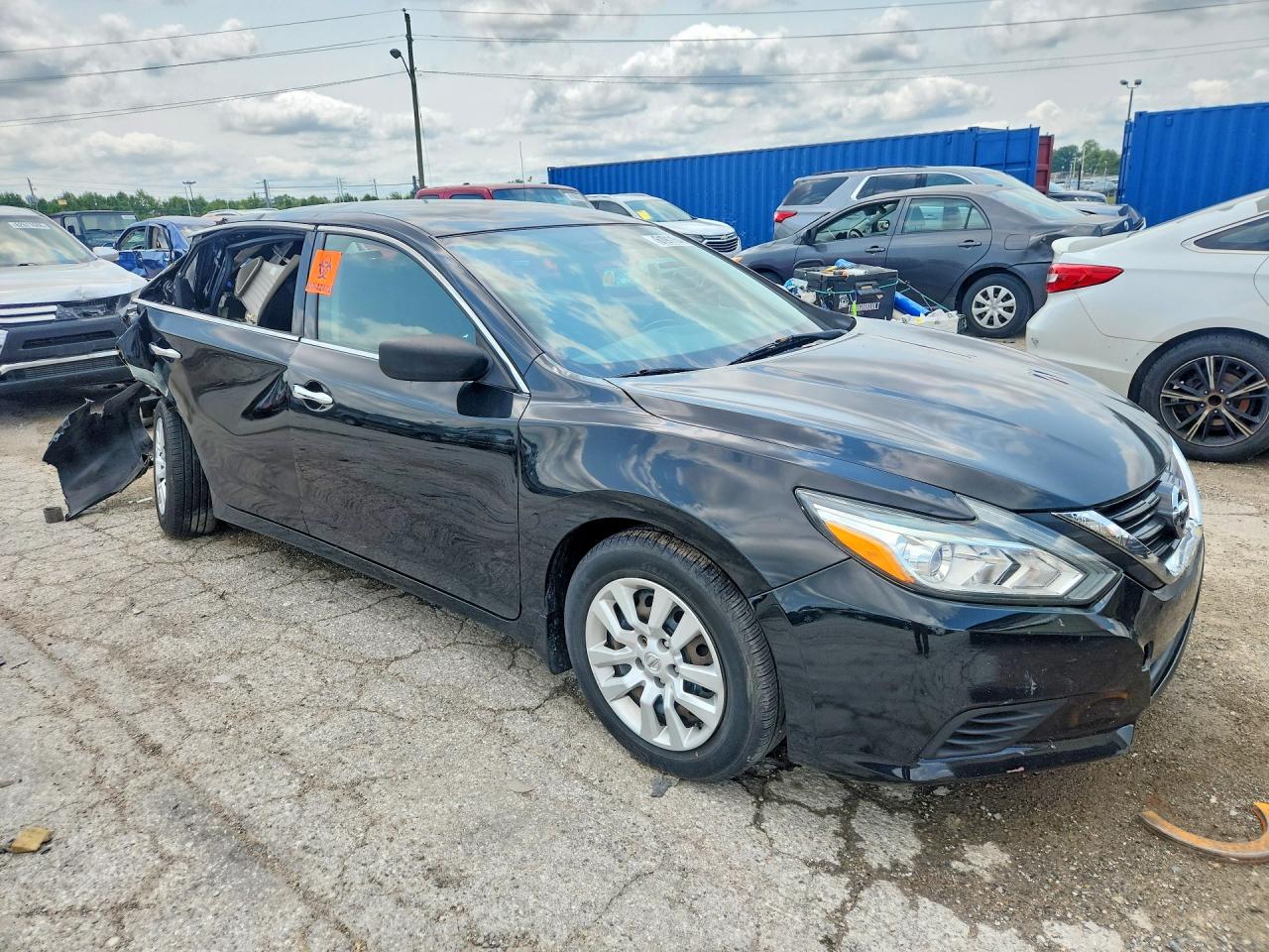 2018 Nissan Altima 2.5 S Черный vin: 1N4AL3APXJC478425