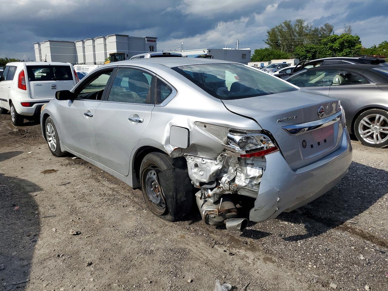 2015 Nissan Altima 2.5 S Gray vin: 1N4AL3P0FC209065