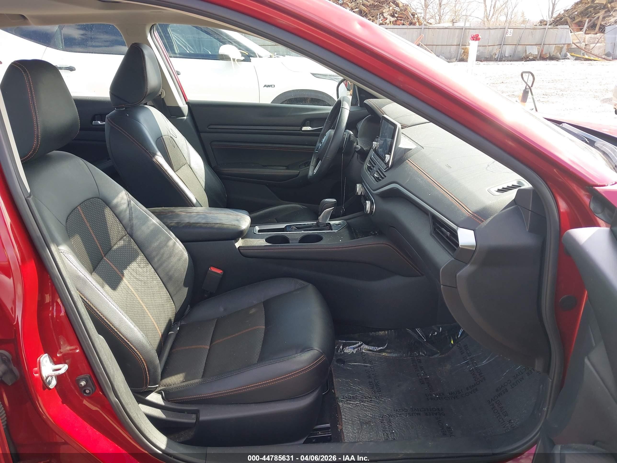 2020 Nissan Altima Sr Vc-turbo Fwd Red vin: 1N4AL4CV3LC138117