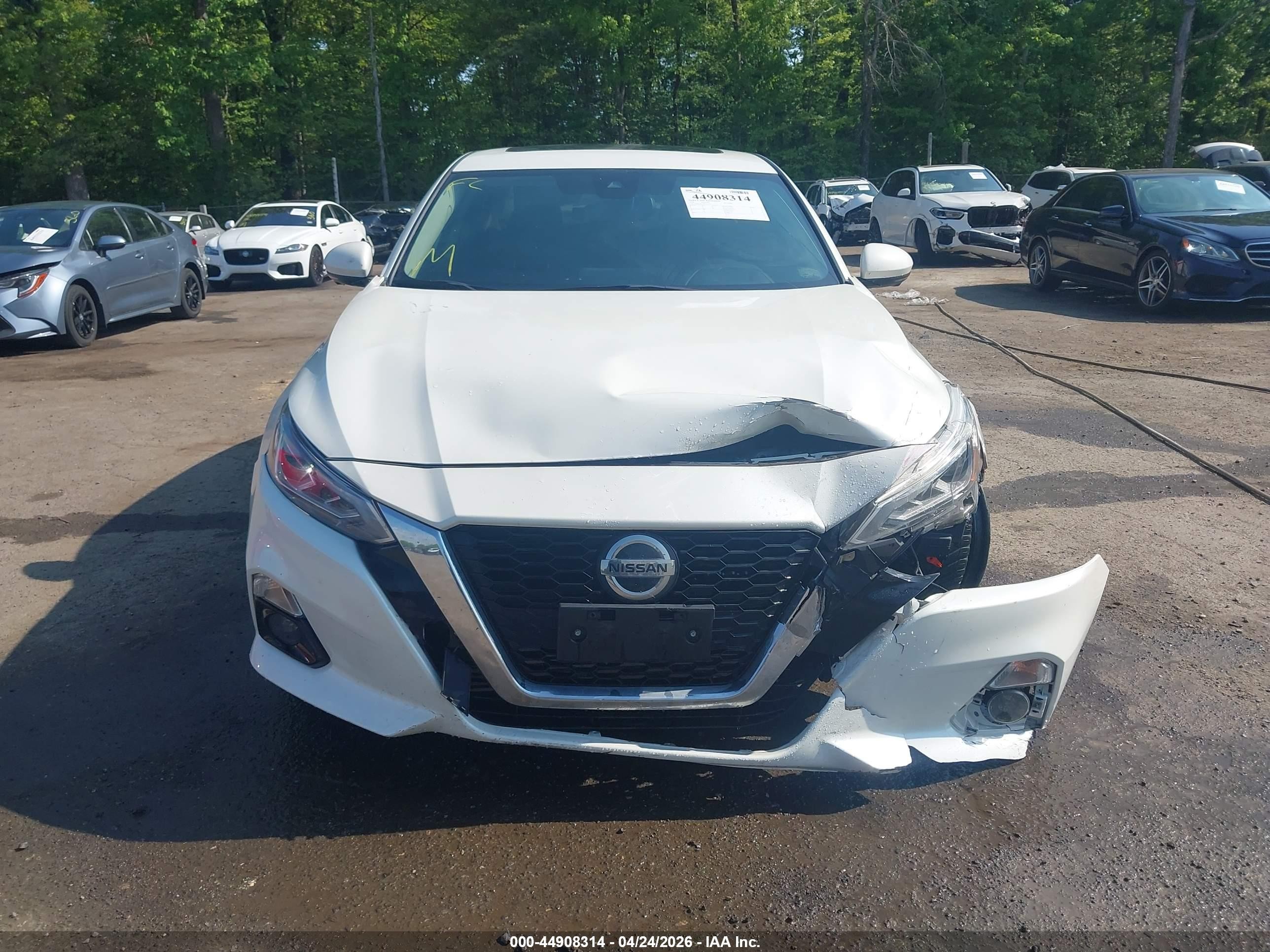 2020 Nissan Altima Platinum Vc-turbo Fwd White vin: 1N4AL4FV3LC153373