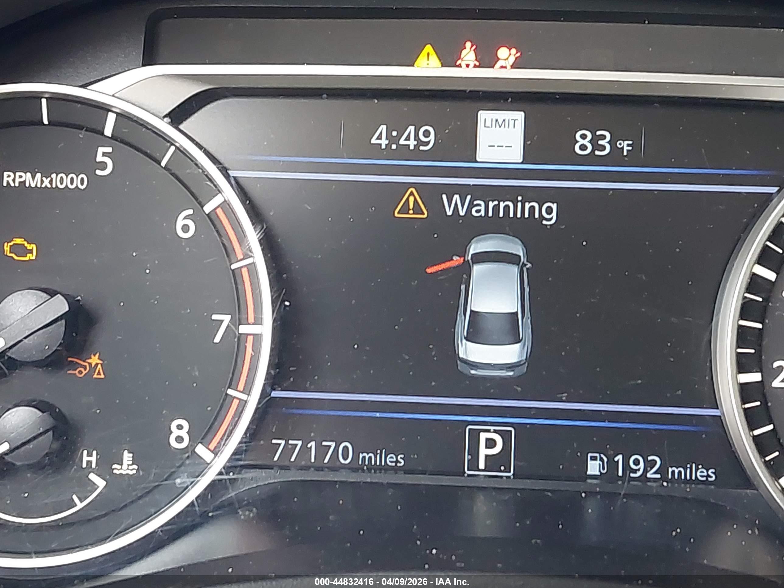 2020 Nissan Altima Platinum Vc-turbo Fwd Белый vin: 1N4AL4FV8LC101804