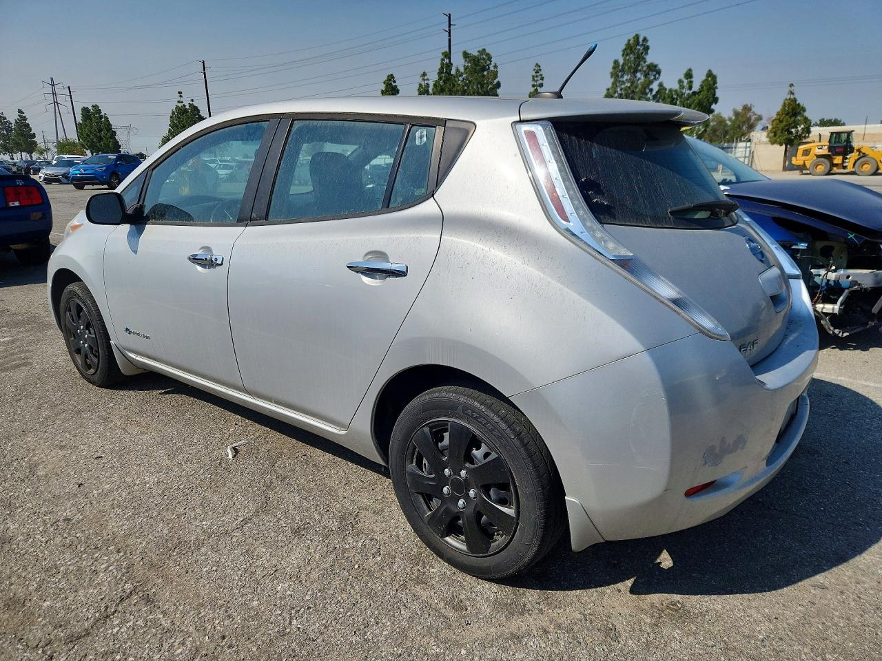 2013 Nissan Leaf Silver vin: 1N4AZ0CP0DC401089