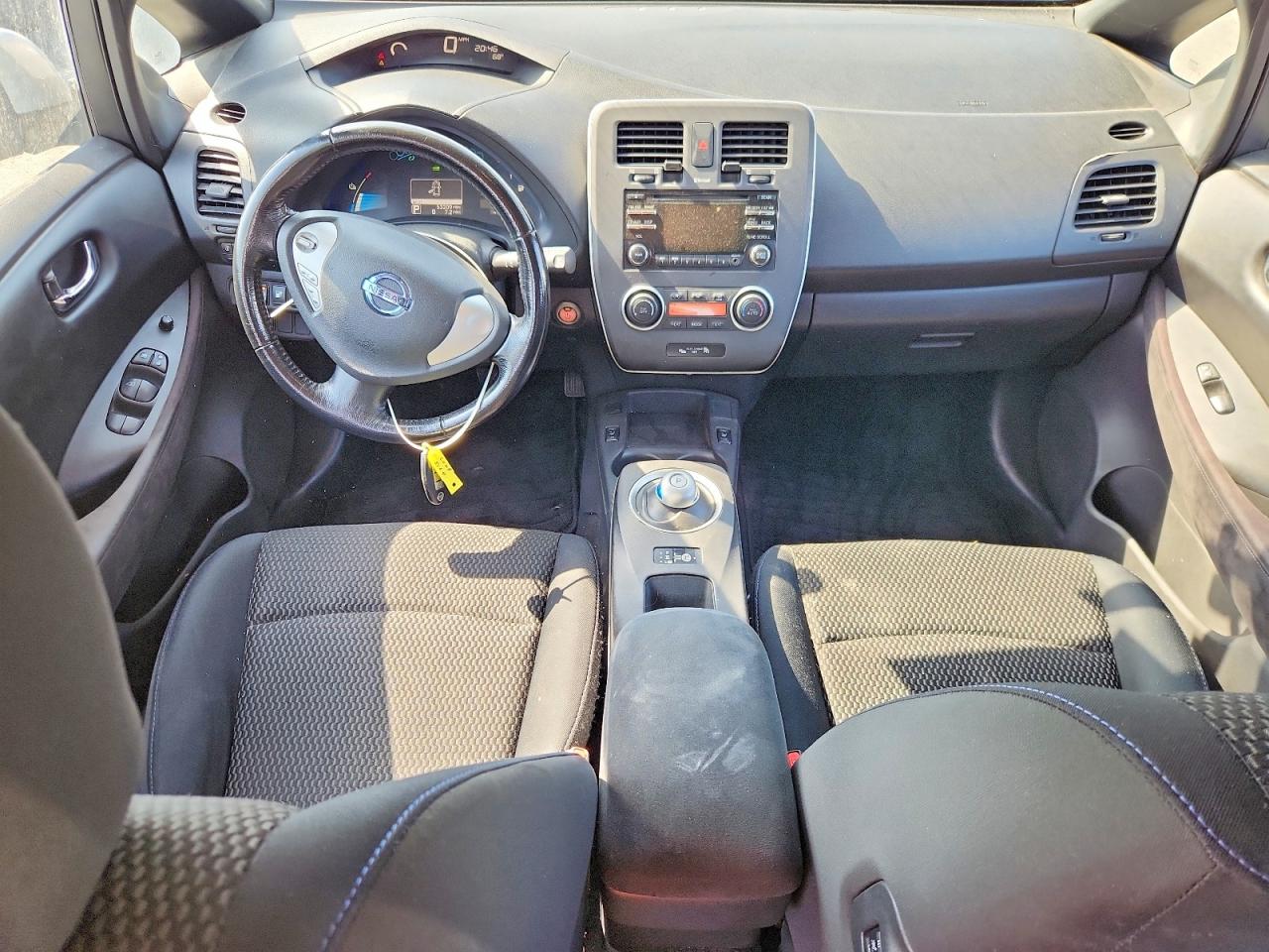 2013 Nissan Leaf Silver vin: 1N4AZ0CP0DC401089