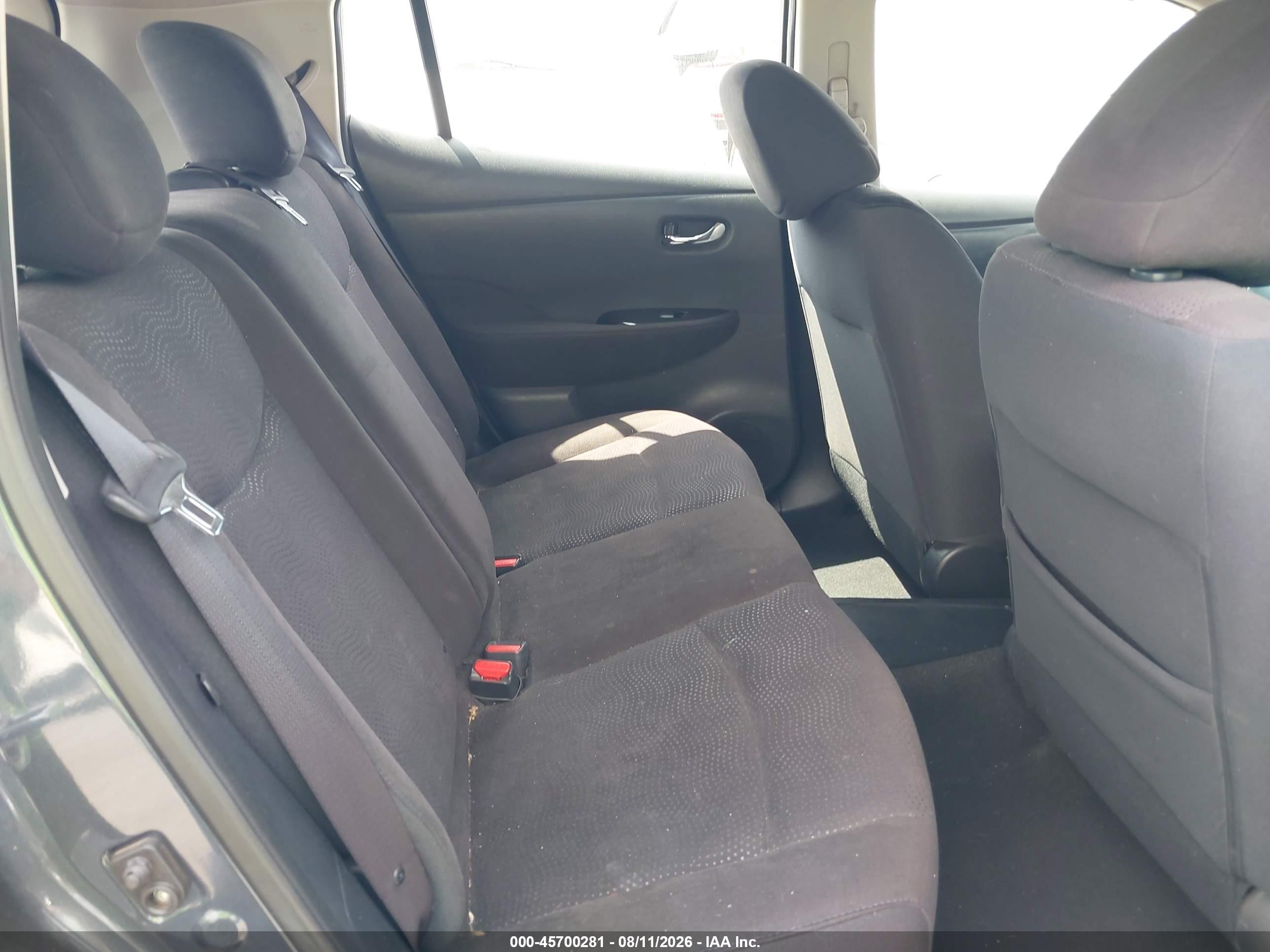 2013 Nissan Leaf Sv Серый vin: 1N4AZ0CP0DC410522