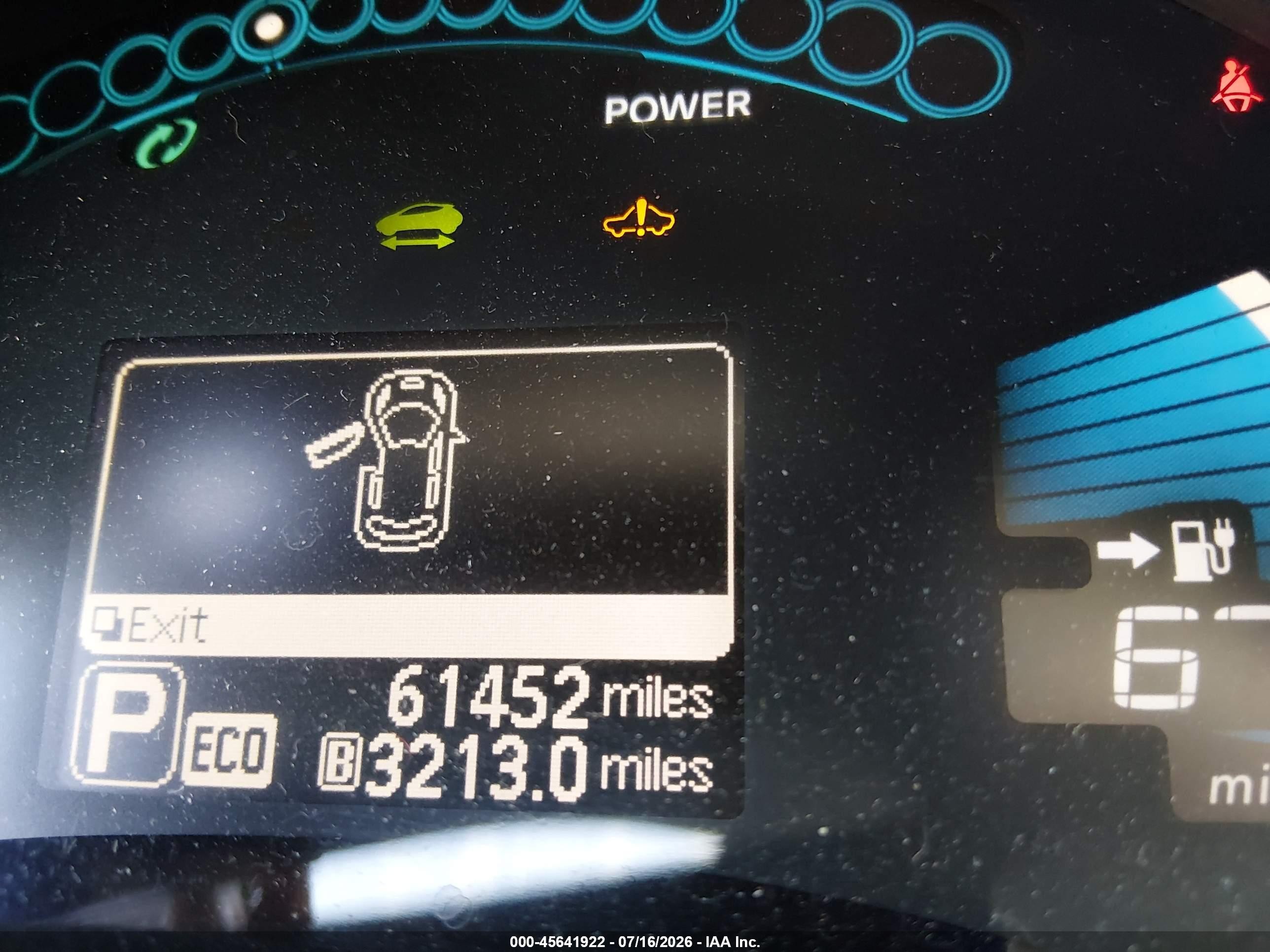 2013 Nissan Leaf S White vin: 1N4AZ0CP0DC414053