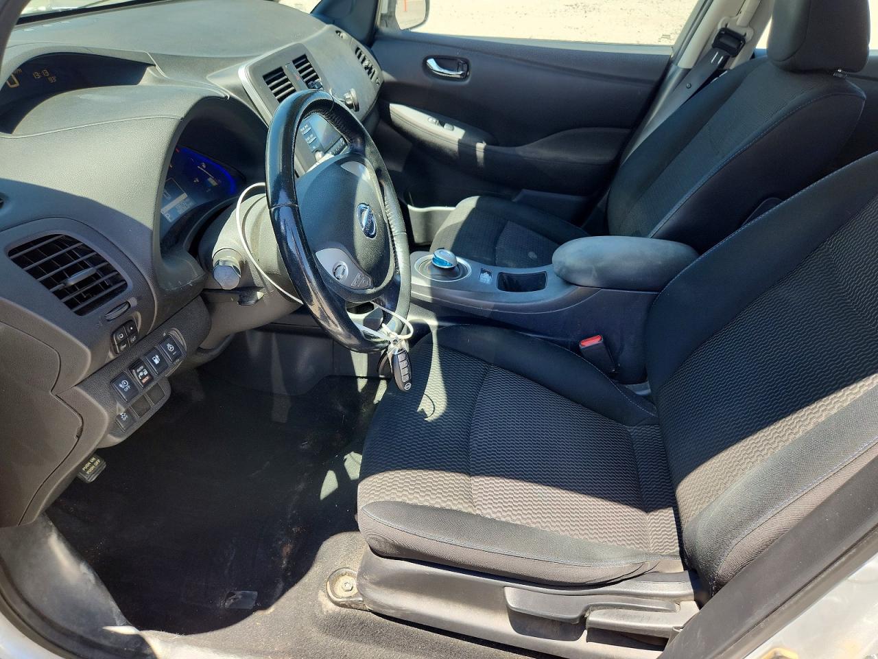 2013 Nissan Leaf S Silver vin: 1N4AZ0CP0DC423514