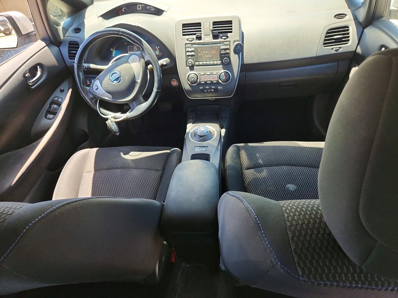 2013 Nissan Leaf S Silver vin: 1N4AZ0CP0DC423514