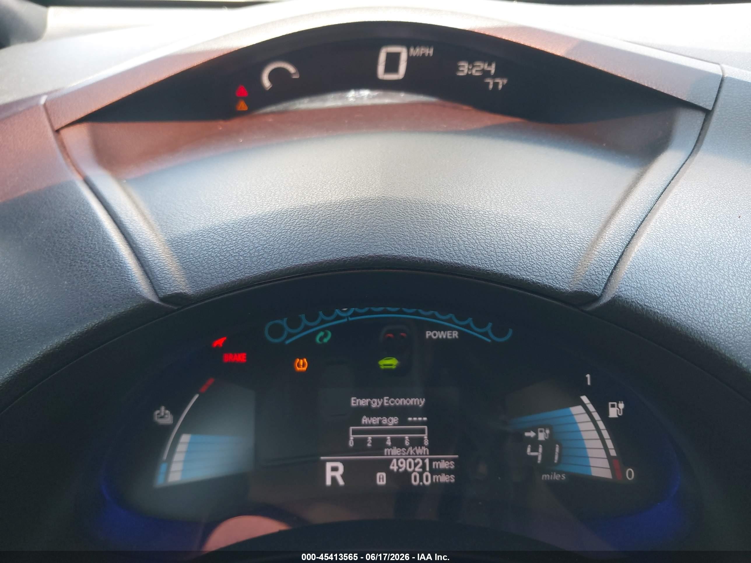 2013 Nissan Leaf Sl Белый vin: 1N4AZ0CP0DC425022