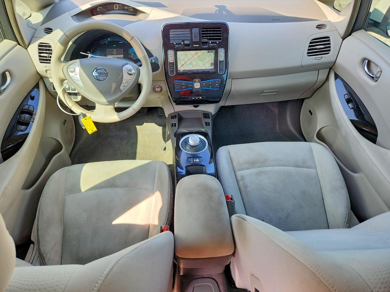 2013 Nissan Leaf S Белый vin: 1N4AZ0CP0DC425411