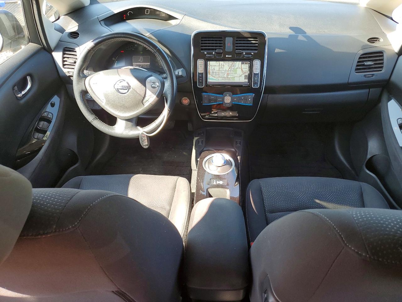 2015 Nissan Leaf Sv Gray vin: 1N4AZ0CP0FC305921