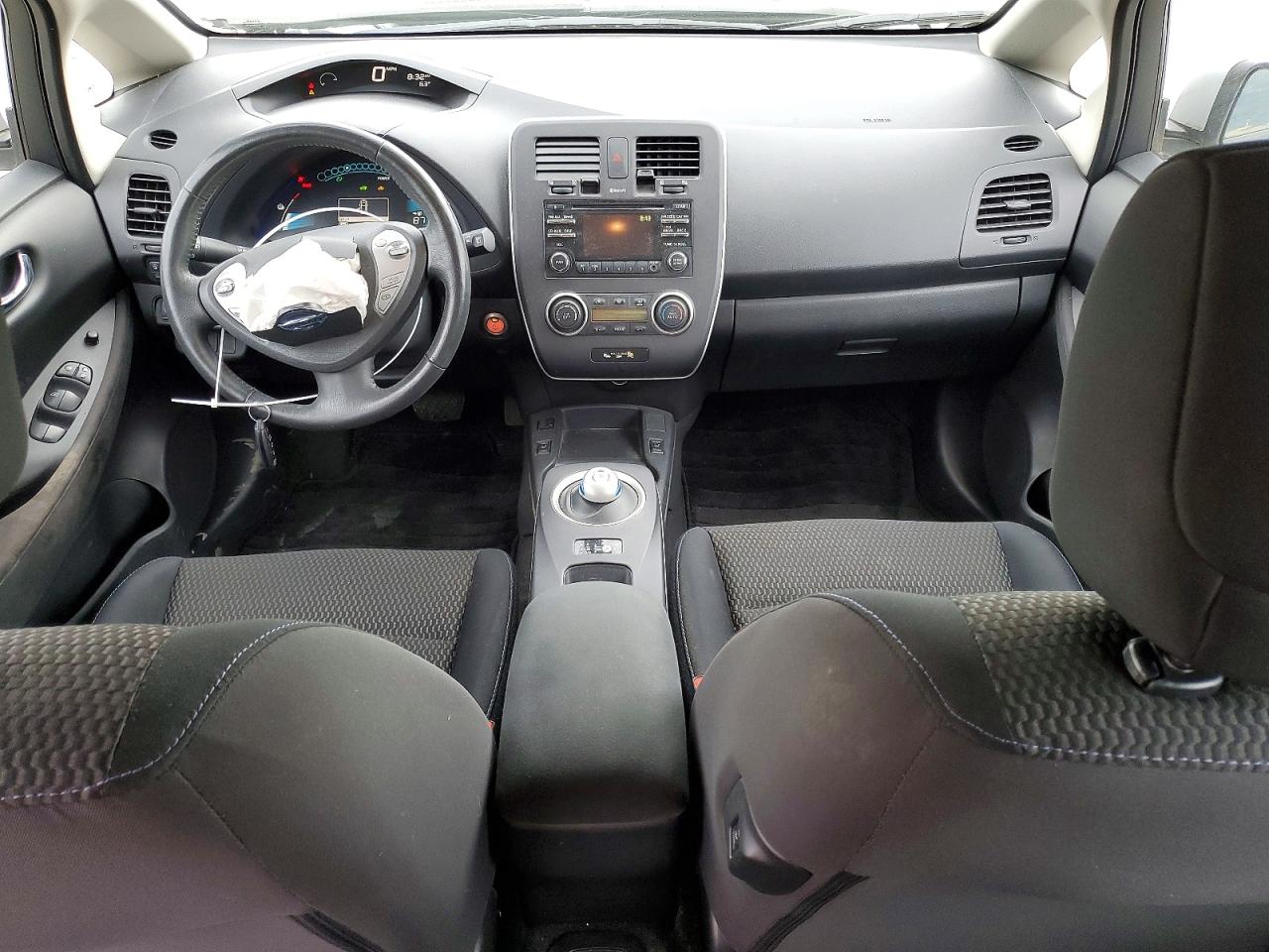 2015 Nissan Leaf S Silver vin: 1N4AZ0CP0FC307118