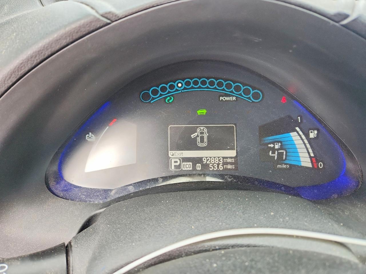 2015 Nissan Leaf Sv Black vin: 1N4AZ0CP0FC319821