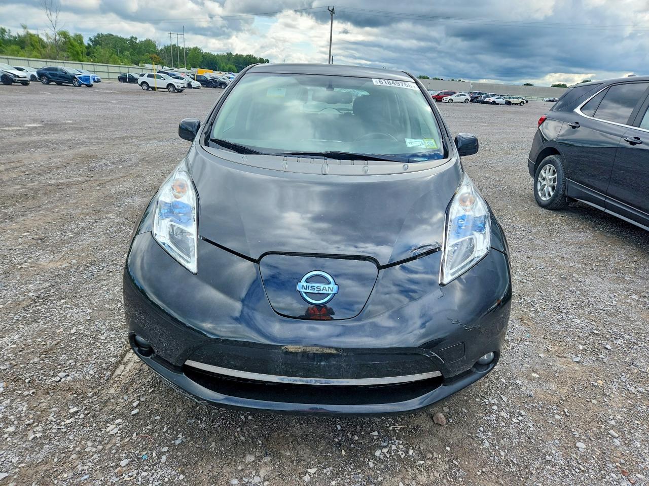 2015 Nissan Leaf Sv Black vin: 1N4AZ0CP0FC319821