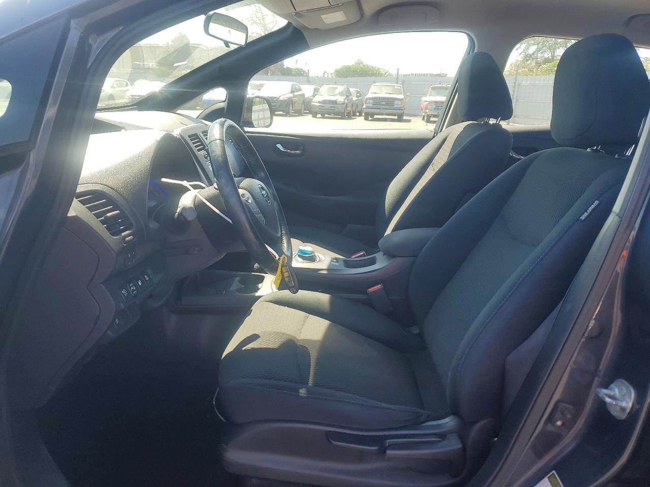 2013 Nissan Leaf S Угольный vin: 1N4AZ0CP1DC417382